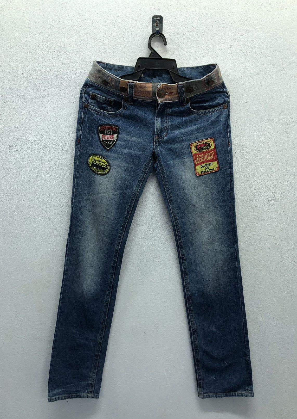 Jean Vintage Original Jeans Pants Size 32" / US 10 / IT 46 - 1 Thumbnail