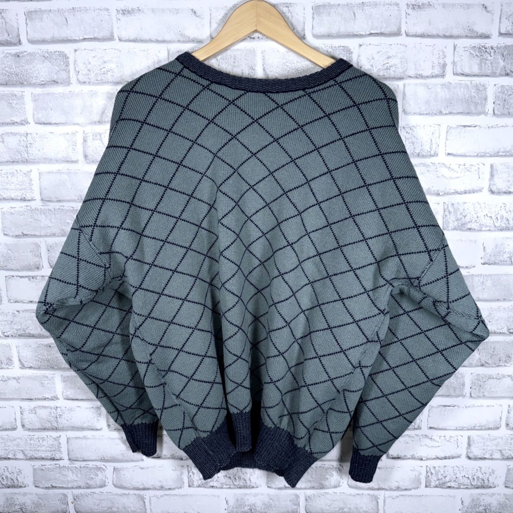 Colmar VINTAGE Colmar Blue WOOL Reversable Sweater Mens Size XL Size US XL / EU 56 / 4 - 5 Thumbnail