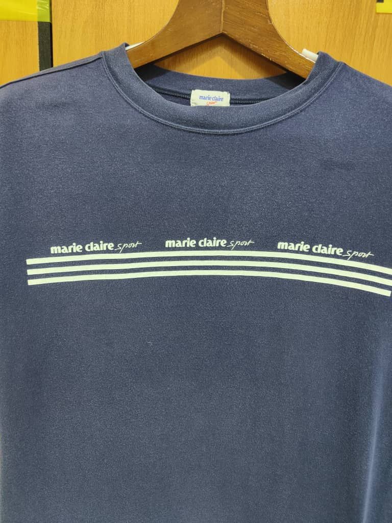 Japanese Brand Vintage Marie Claire Spellout logo Size US L / EU 52-54 / 3 - 4 Thumbnail