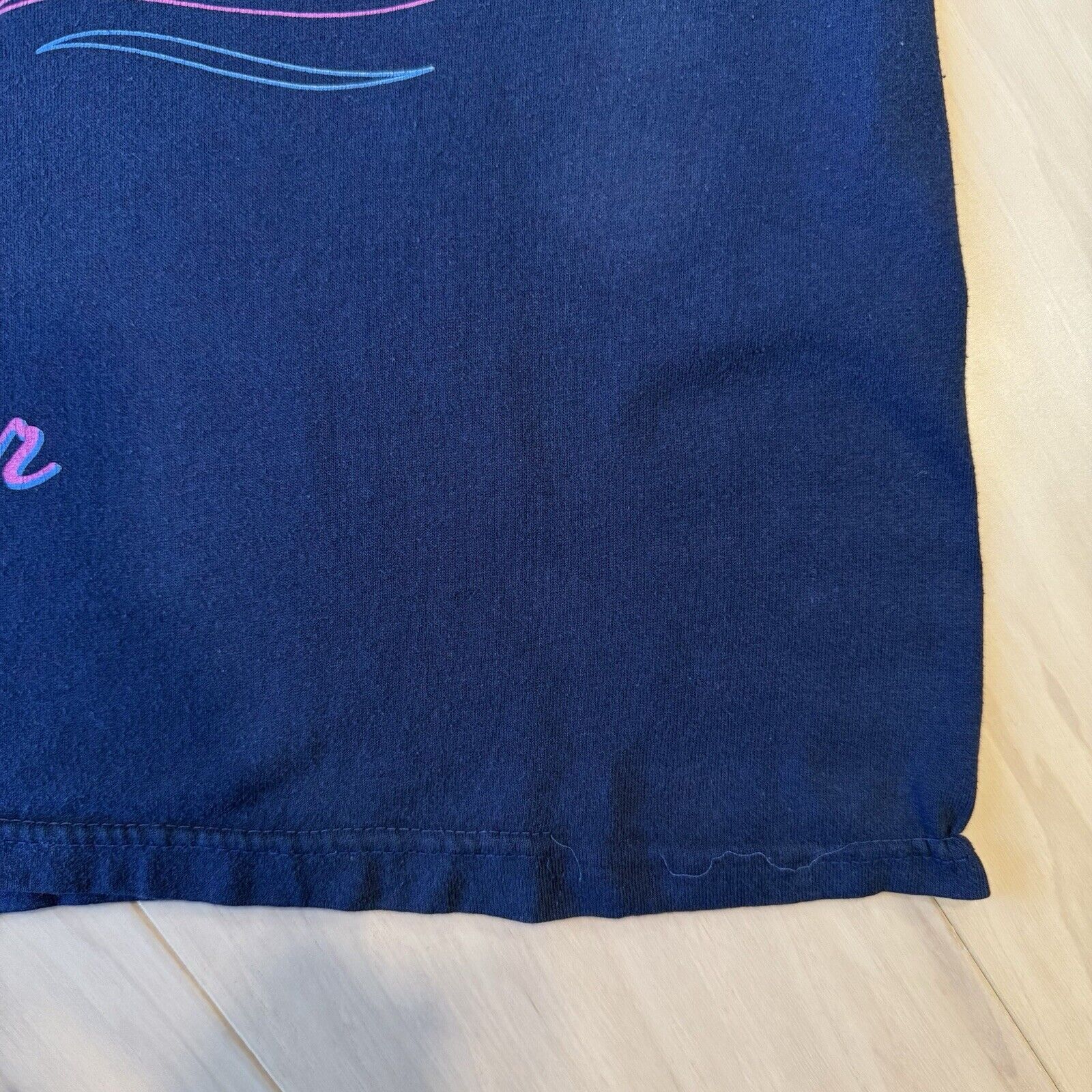 Vintage Vintage Horse Shirt L Blue 90s Catch Your Dream Glam Art Size US L / EU 52-54 / 3 - 5 Thumbnail