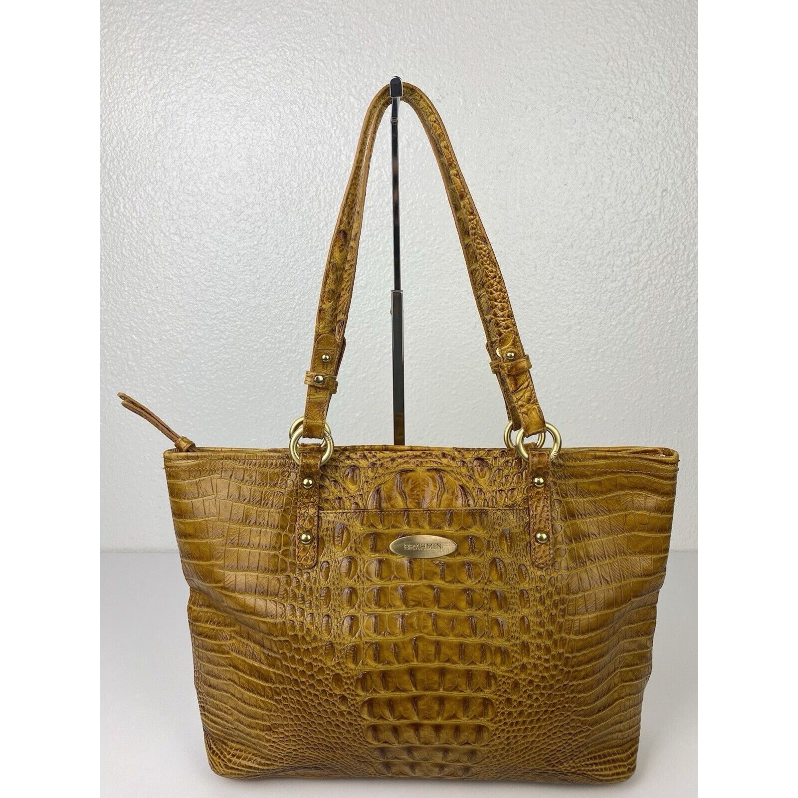 Crocodile Embossed Brahmin Crocodile Handbags Brahmin Alden