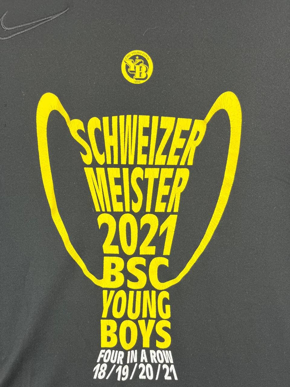Nike BSC Young Boys Schweizer Meister 2021 T-Shirt Football XL Size US XL / EU 56 / 4 - 3 Thumbnail