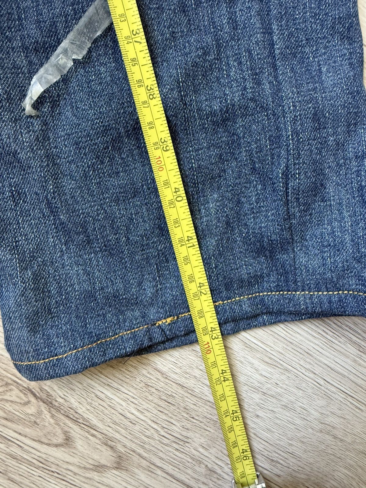 Levi's Levi’s 523 Distressed Jeans Y2K Grunge w Strap Altered Size US 34 / EU 50 - 15 Thumbnail