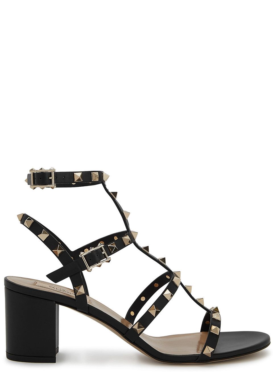 Valentino o1s22i1n0924 Rockstud Sandals in Black Size US 11 / IT 41 - 1 Thumbnail