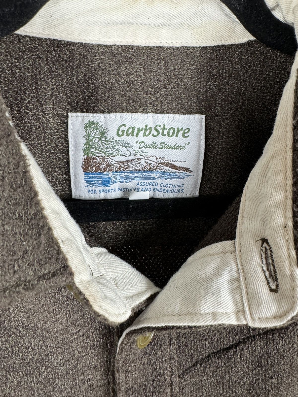 Flannel × Garbstore Garbstore double standard side front pocket flannel shirt Size US M / EU 48-50 / 2 - 10 Thumbnail