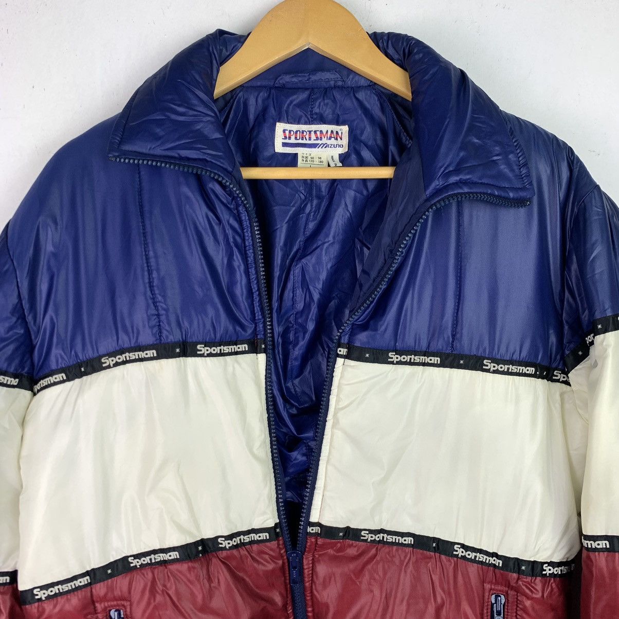Mizuno × Vintage Vintage Sportsman Mizuno Full Zip jacket Size US L / EU 52-54 / 3 - 11 Thumbnail