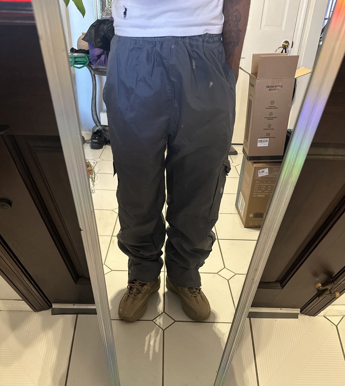 Other Baggy grey track pants Size US 36 / EU 52 - 1 Thumbnail