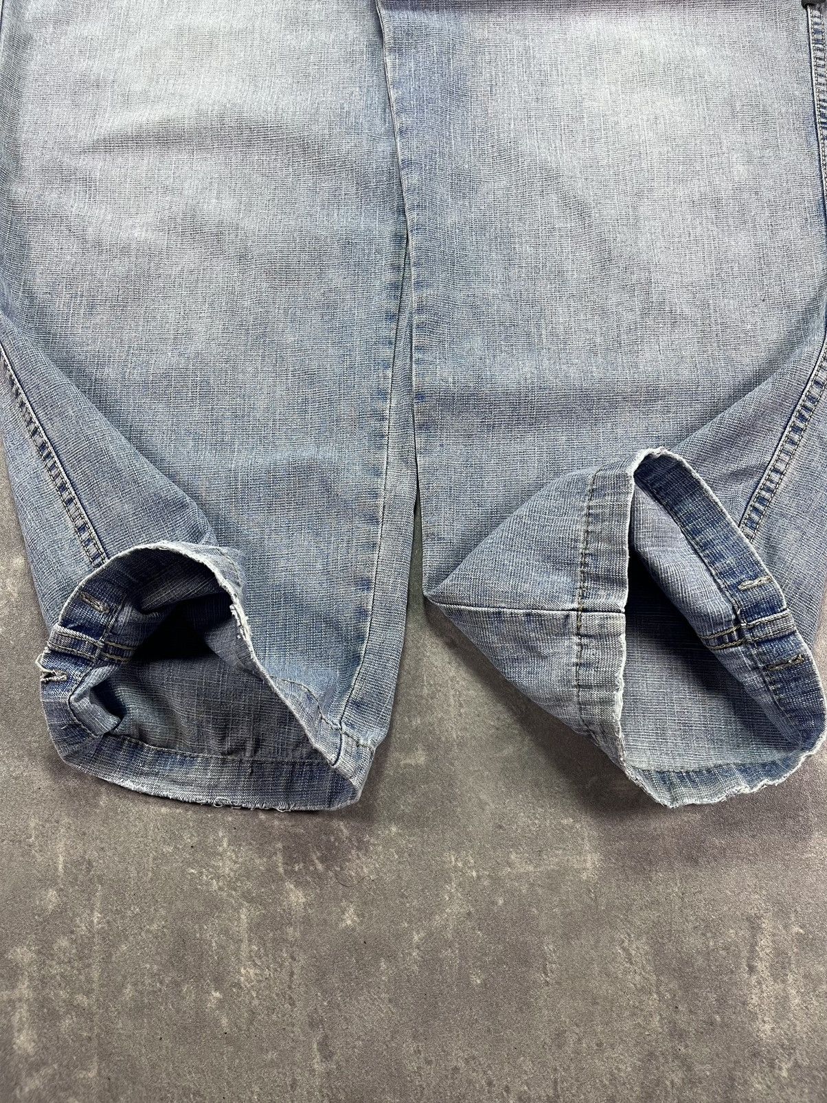 Pelle Pelle Pelle Pelle Big Patch Logo Lightweight Baggy Denim Jeans 36 Size US 36 / EU 52 - 7 Thumbnail