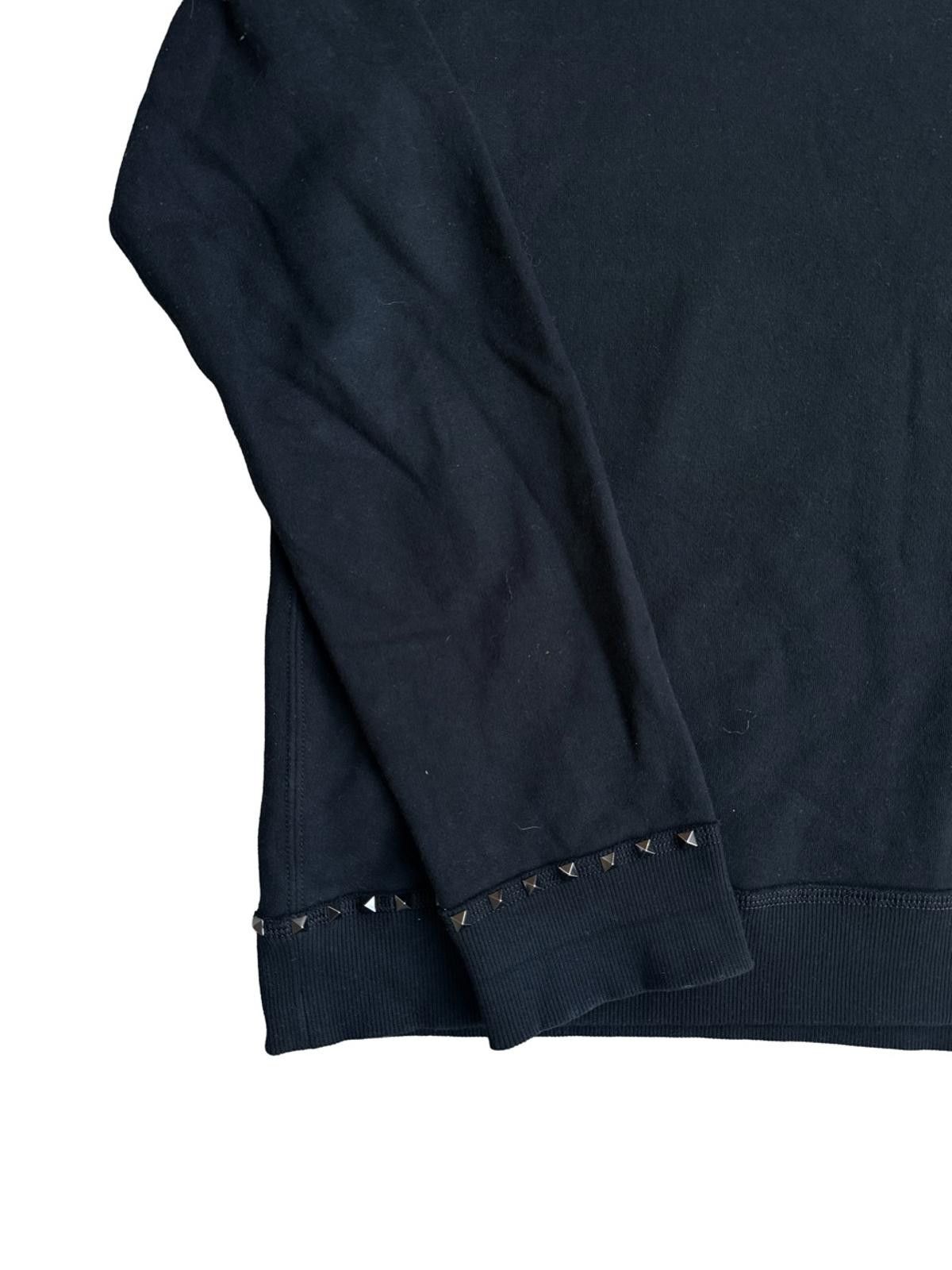 Other Valentino Untitled Studs Long Sleeved Black Sweatshirt Size US XL / EU 56 / 4 - 2 Thumbnail