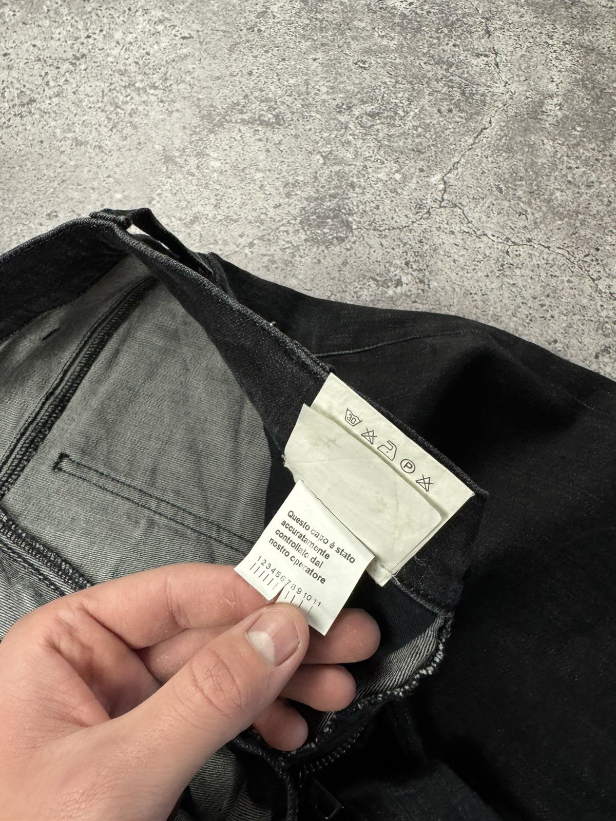 Bally Vintage Bally Y2K Opium Black Zip jeans Luxury Very Rare Size 30" / US 8 / IT 44 - 15 Thumbnail