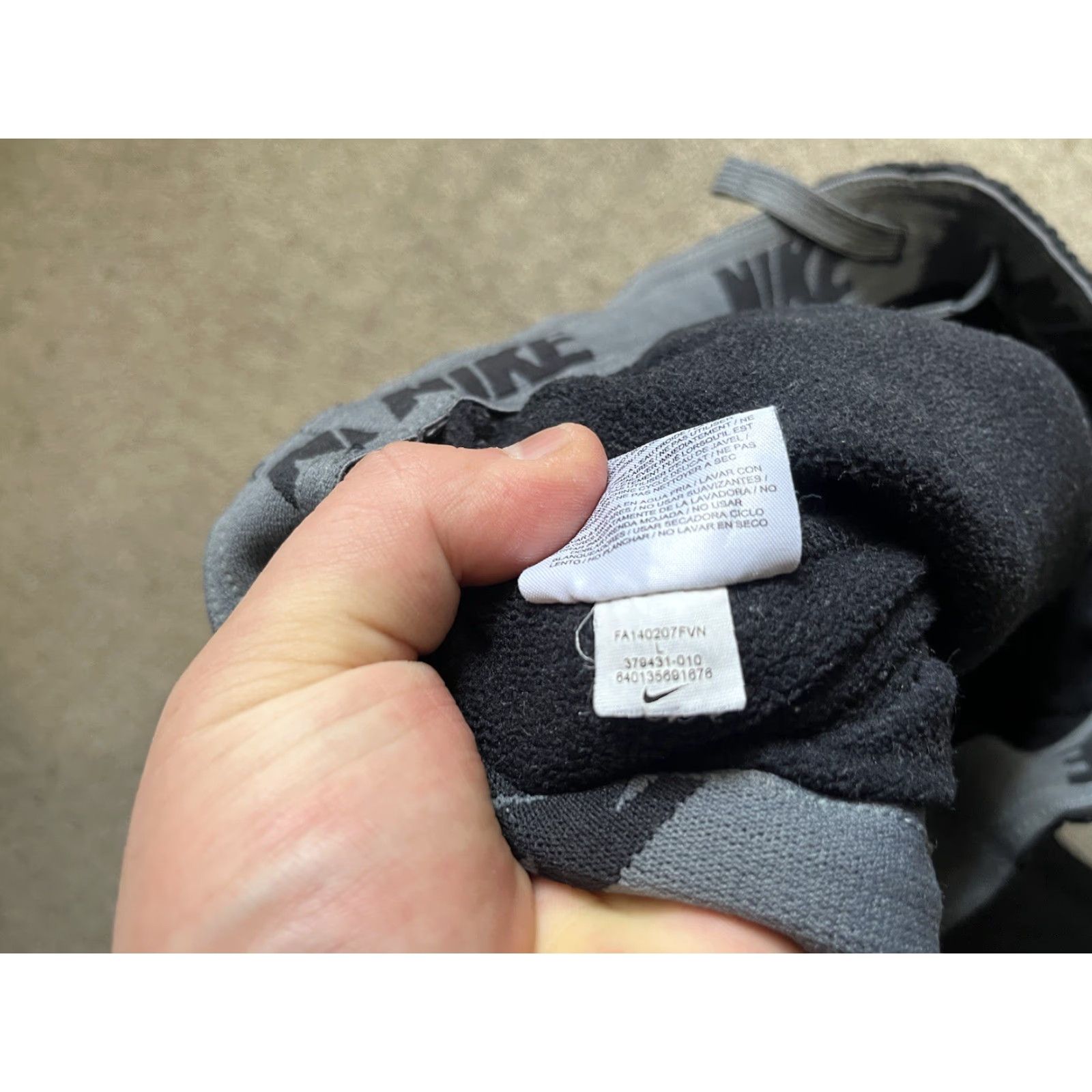 Nike Nike Therma-Fit KO Joggers Sweatpants Mens Large Black Athletic Pants 379431-010 Size US 33 - 6 Thumbnail