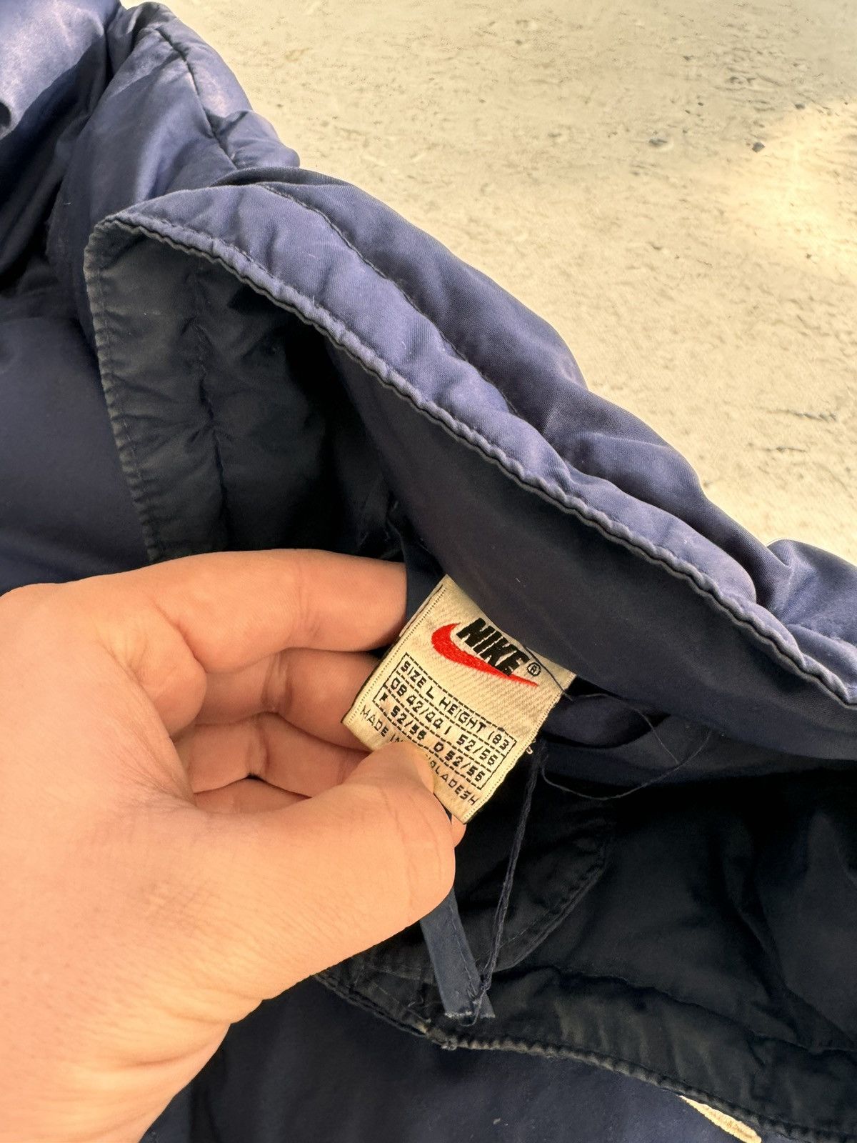 Nike × Nike ACG NIKE PUFFER DOWN BASIC LOGO OVERSIZE NYLON JACKET Size US L / EU 52-54 / 3 - 8 Thumbnail