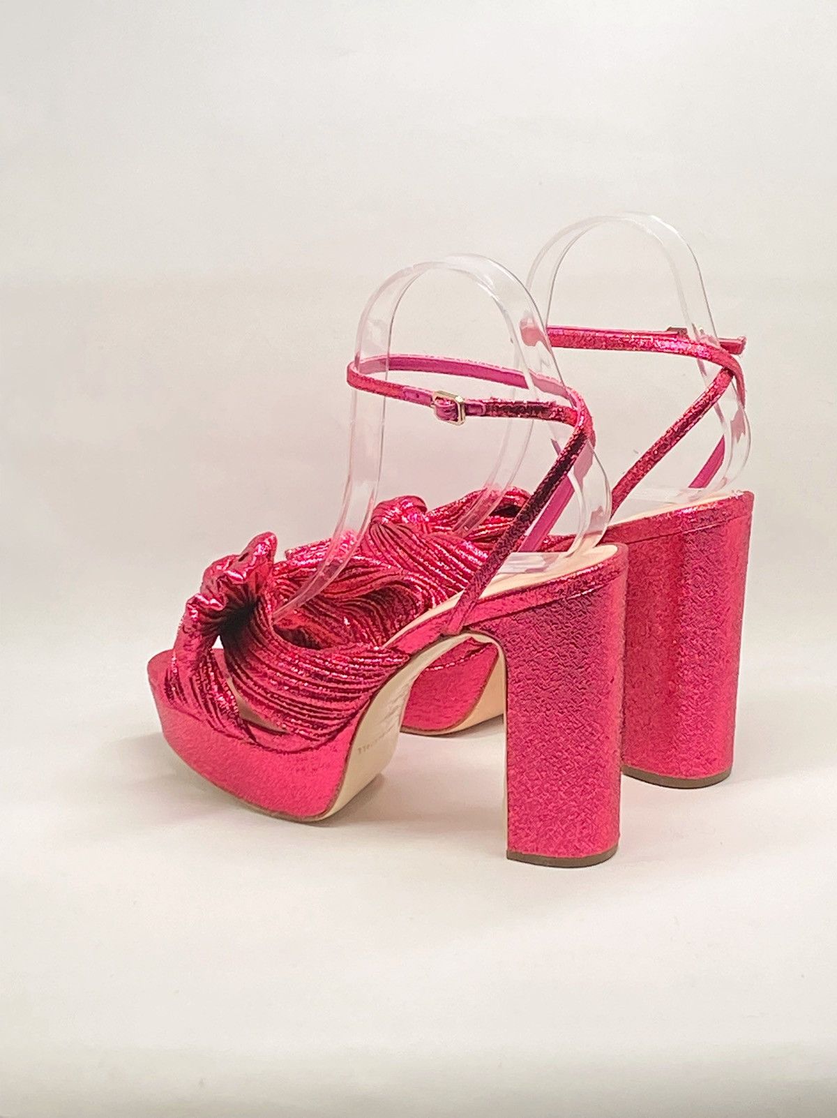 Loeffler Randall Loeffler Randall Natalia Pleated Bow Platform Sandals size 6 Size US 6 / IT 36 - 11 Thumbnail