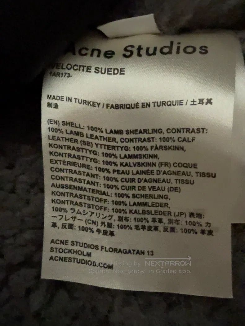 Acne Studios Acne Studios Shearling and Leather Combination Jacket Size XS / US 0-2 / IT 36-38 - 4 Thumbnail