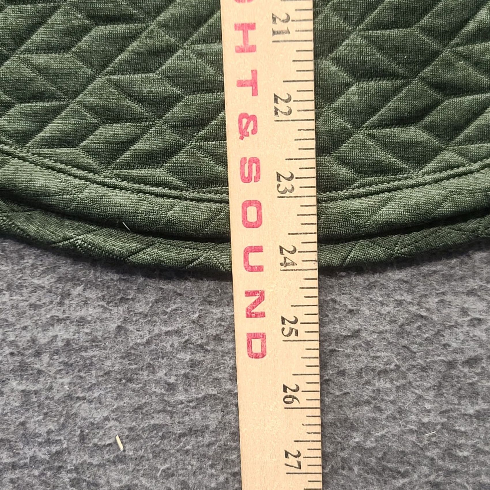 Marmot Marmot Womens Pullover Sweatshirt Diamond Quilted Fleece Cowl Neck Regular S Green Size S / US 4 / IT 40 - 4 Thumbnail