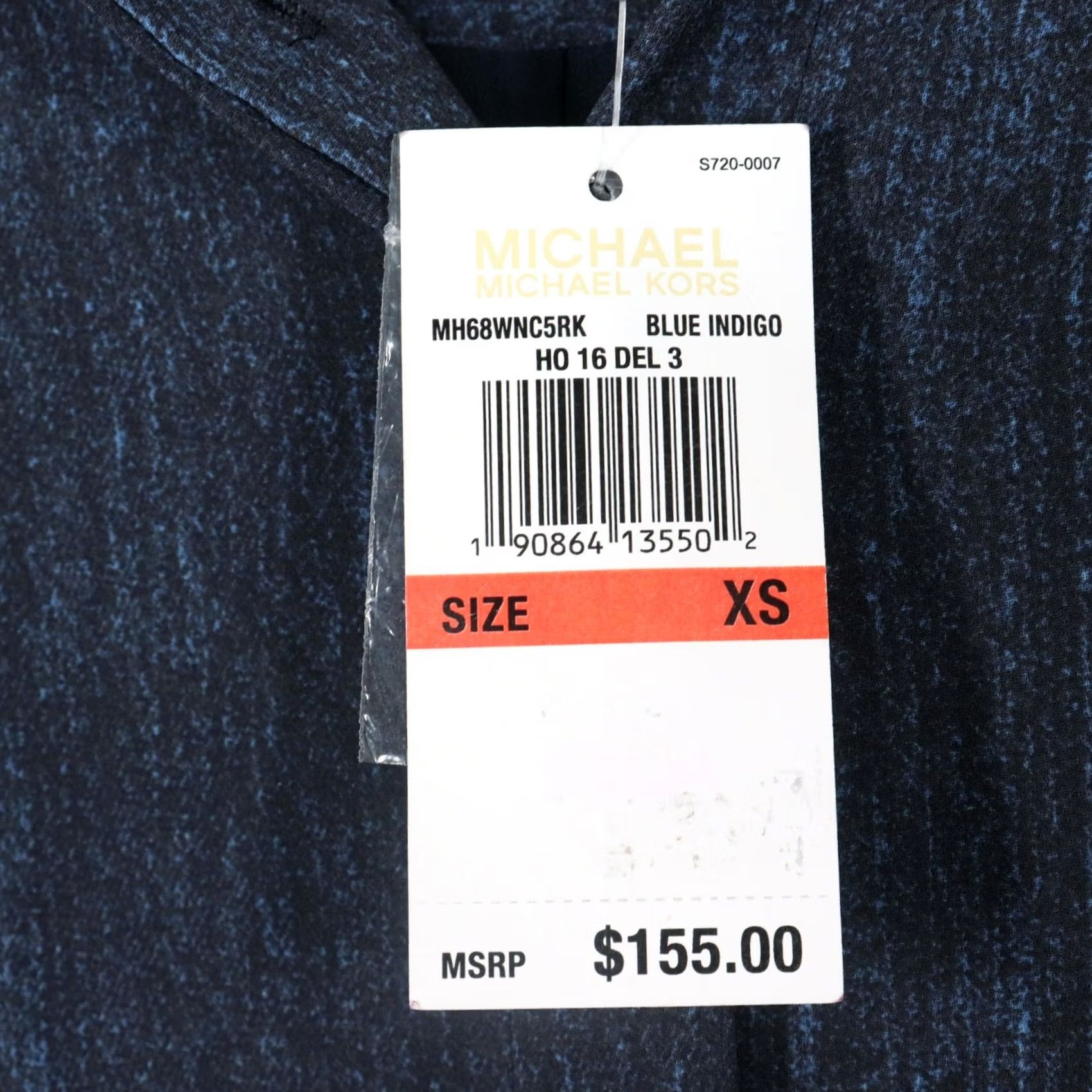 Michael Kors Michael Kors Shirtdress Womens XS Blue Printed Chiffon Shirt Dress Long Sleeve Knee Length Button Dress Womens XS Blue Printed Chiffon Size XS / US 0-2 / IT 36-38 - 7 Thumbnail