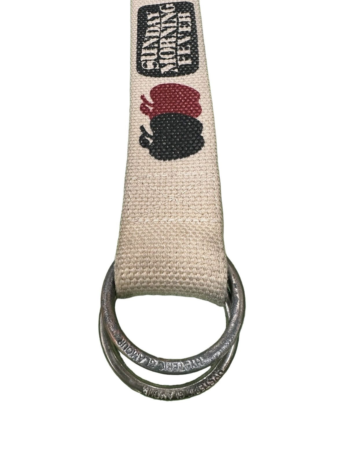 Hysteric Glamour × Vintage HYSTERIC GLAMOUR I LOVE HYSTERIC BELT Size ONE SIZE - 5 Thumbnail