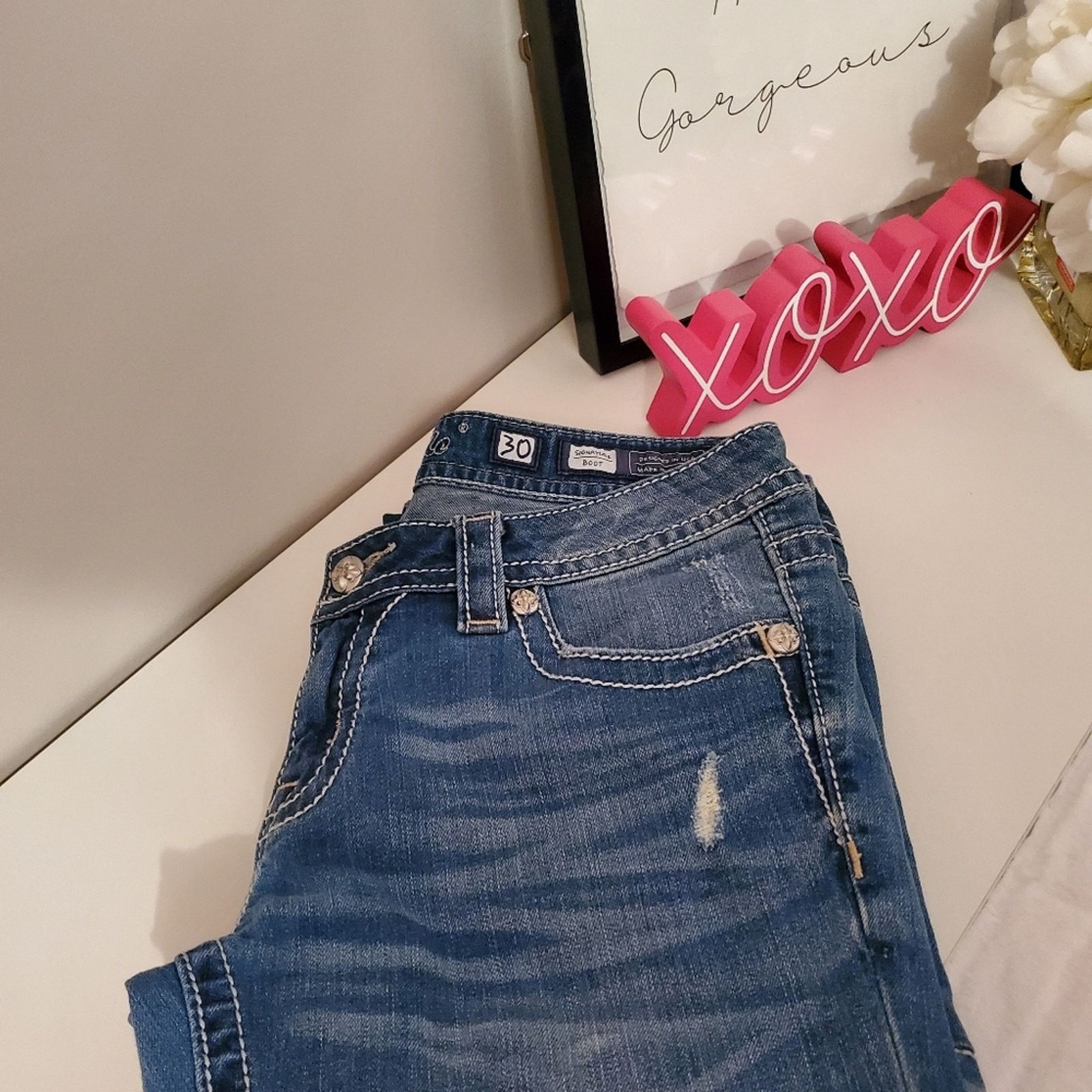 Miss Me MISS ME JEANS SIZE 30 Size 30" / US 8 / IT 44 - 3 Thumbnail