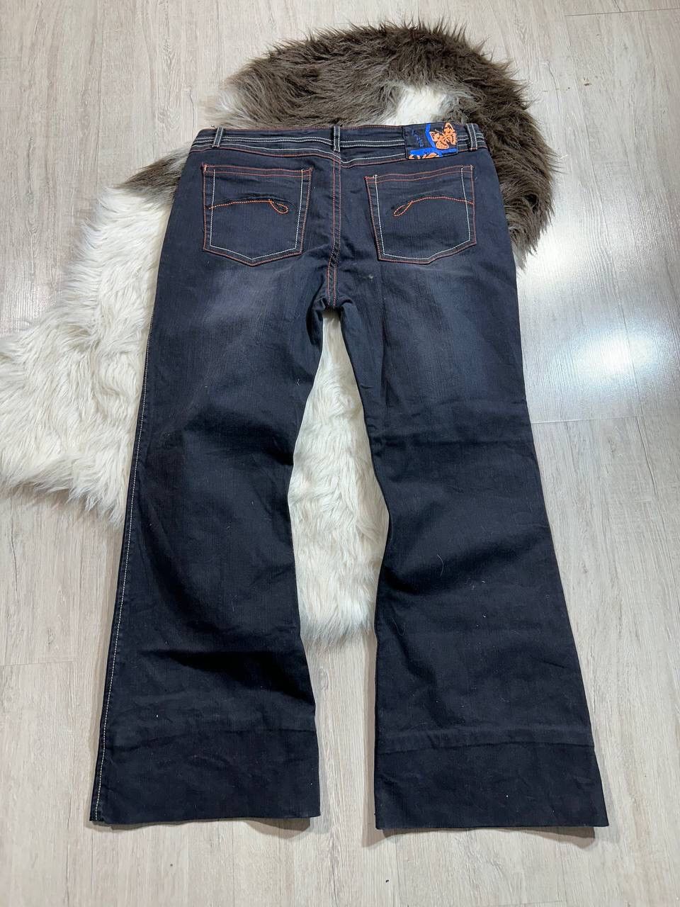 Vintage Vintage Avantgarde Flared Jeans Size US 29 - 5 Thumbnail