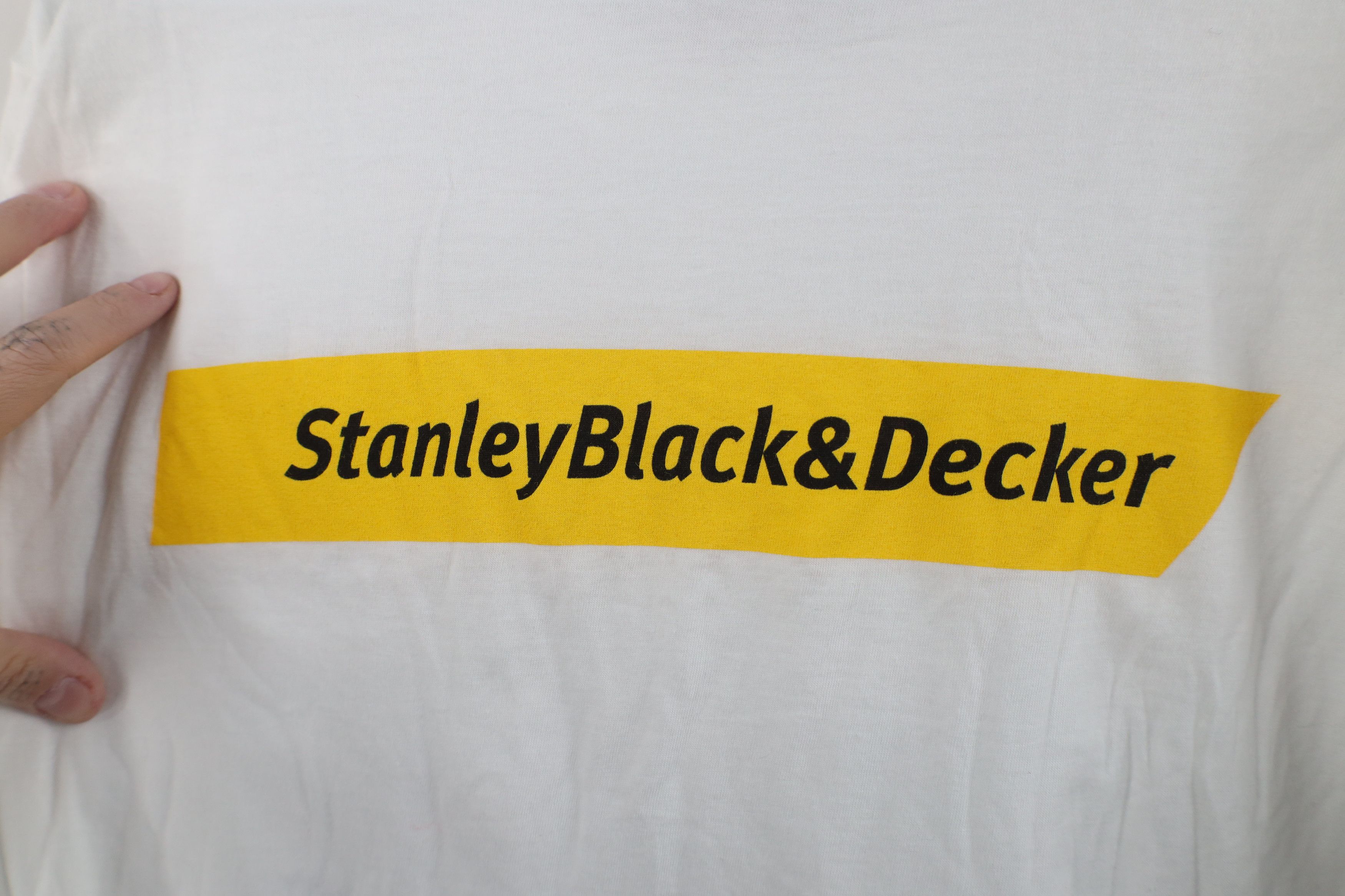 Vintage Stanley Black & Decker Allies Rainbow Gay T-Shirt White Size M / US 6-8 / IT 42-44 - 10 Thumbnail