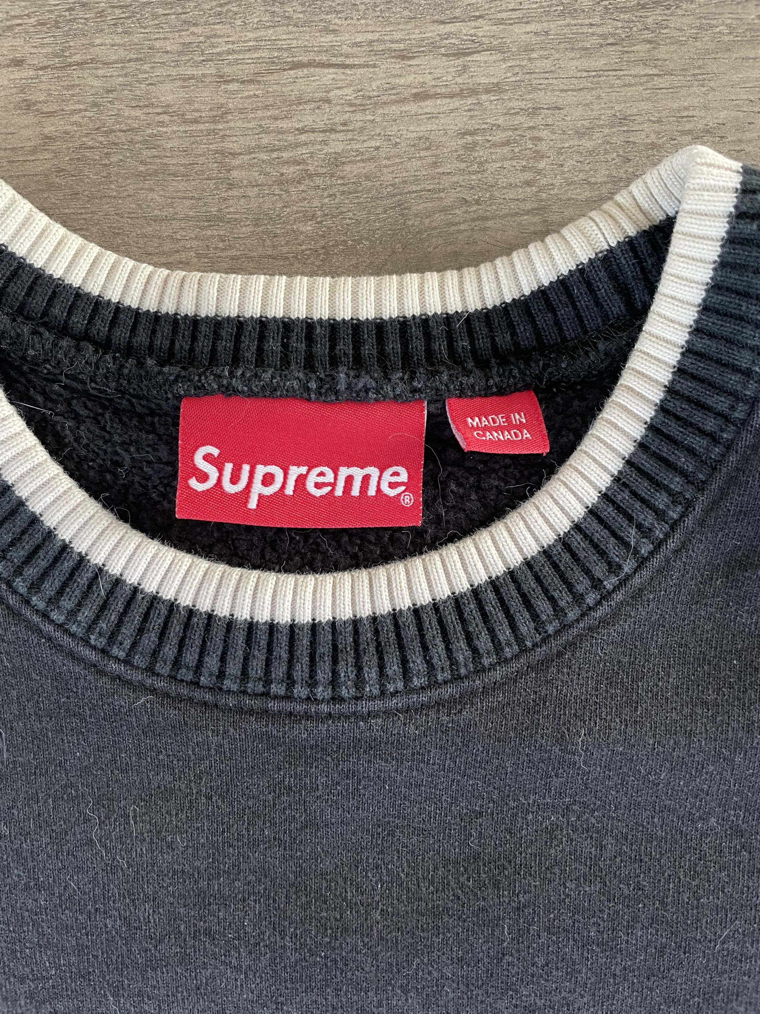 Supreme Supreme Logo Crewneck Size US S / EU 44-46 / 1 - 3 Thumbnail