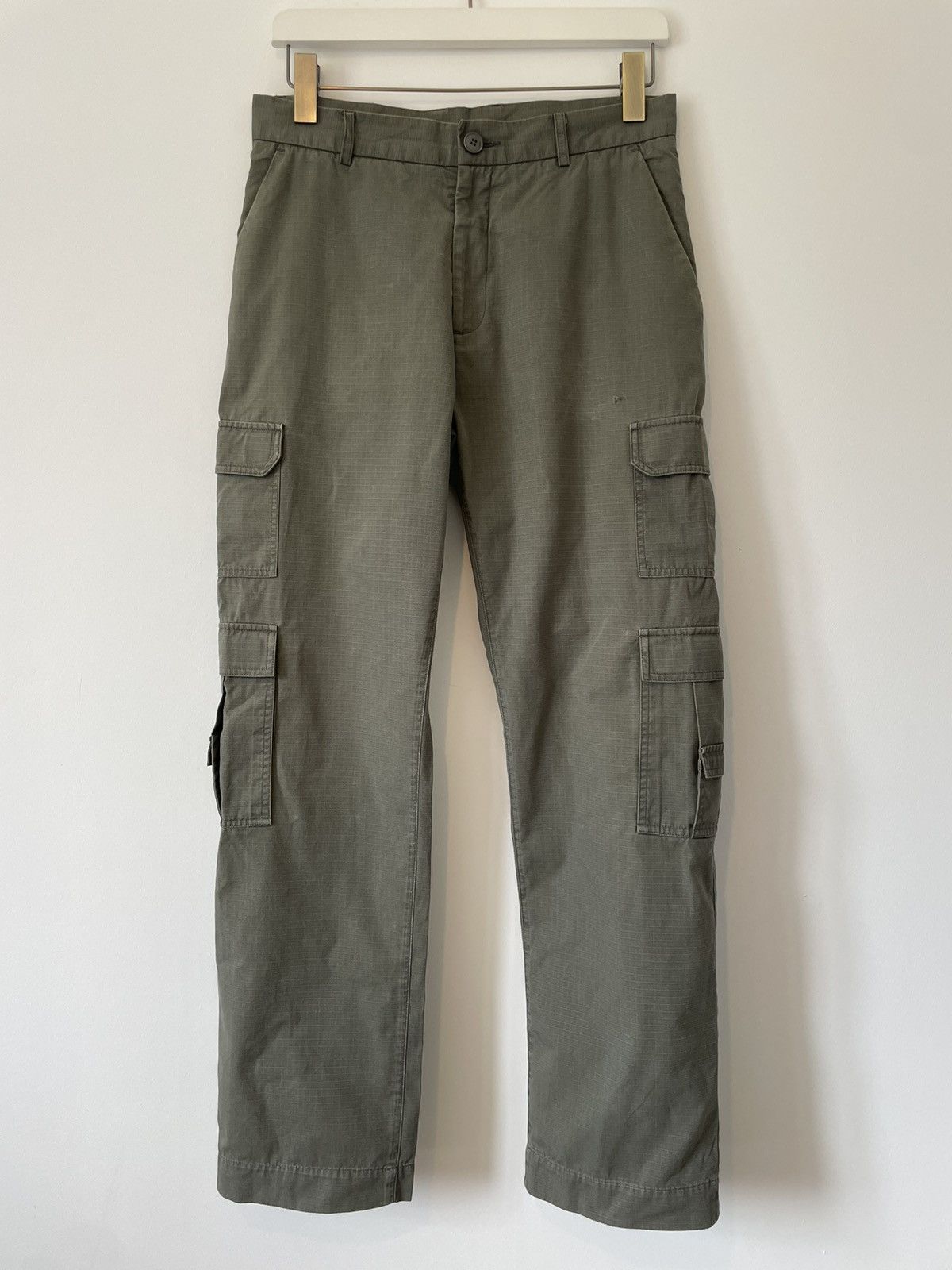 AW20 Grow Cotton-Ripstop Cargo Trousers