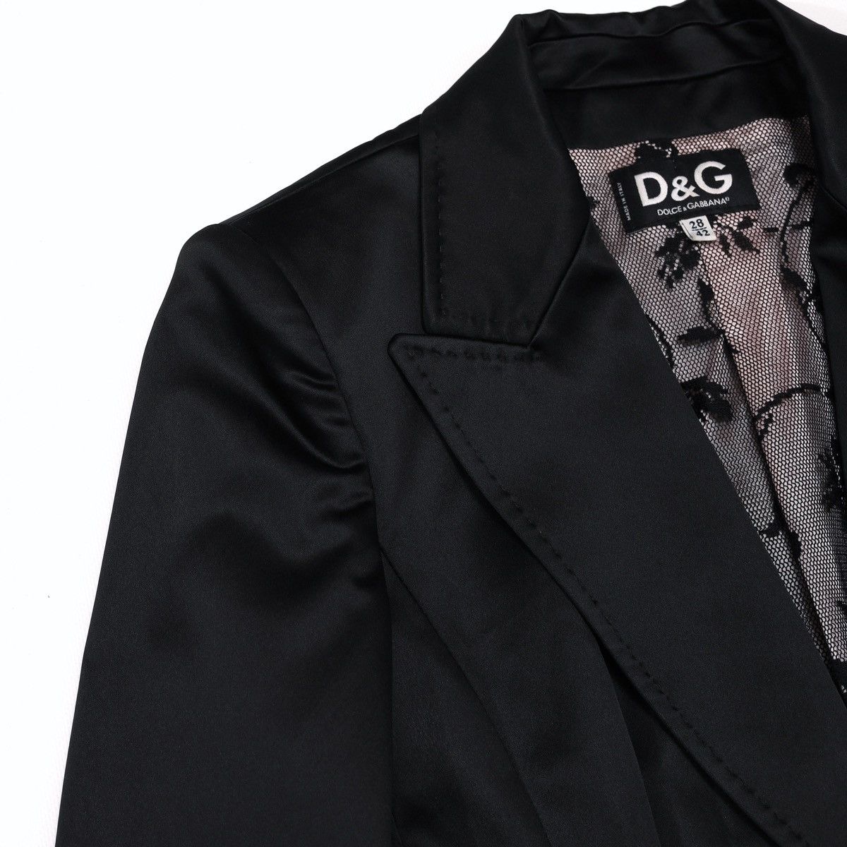 Dolce & Gabbana Dolce Gabbana Tuxedo Dinner Blazer Jacket Black Size M / US 6-8 / IT 42-44 - 7 Thumbnail