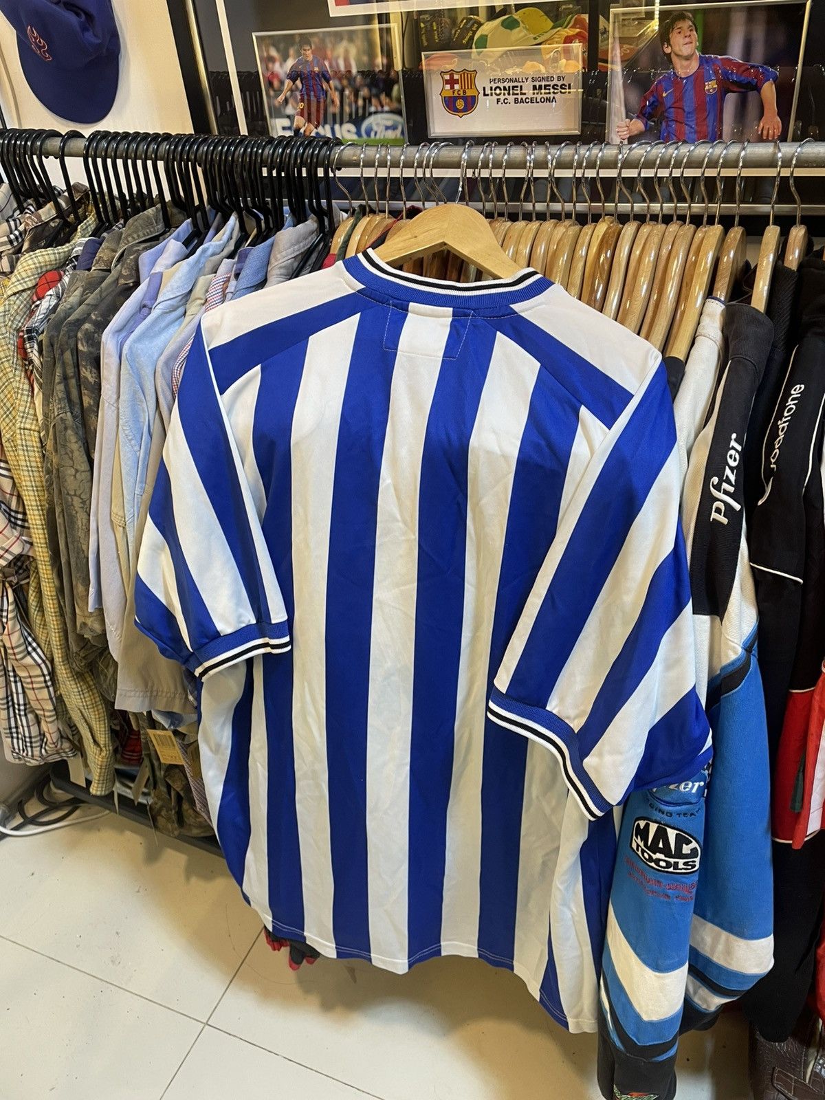 Other Vintage 2001-2003 Sheffield Wednesday Homr Kit Size US XL / EU 56 / 4 - 3 Thumbnail