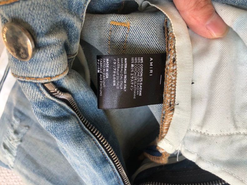 Amiri Amiri ripped jeans Size US 34 / EU 50 - 4 Thumbnail