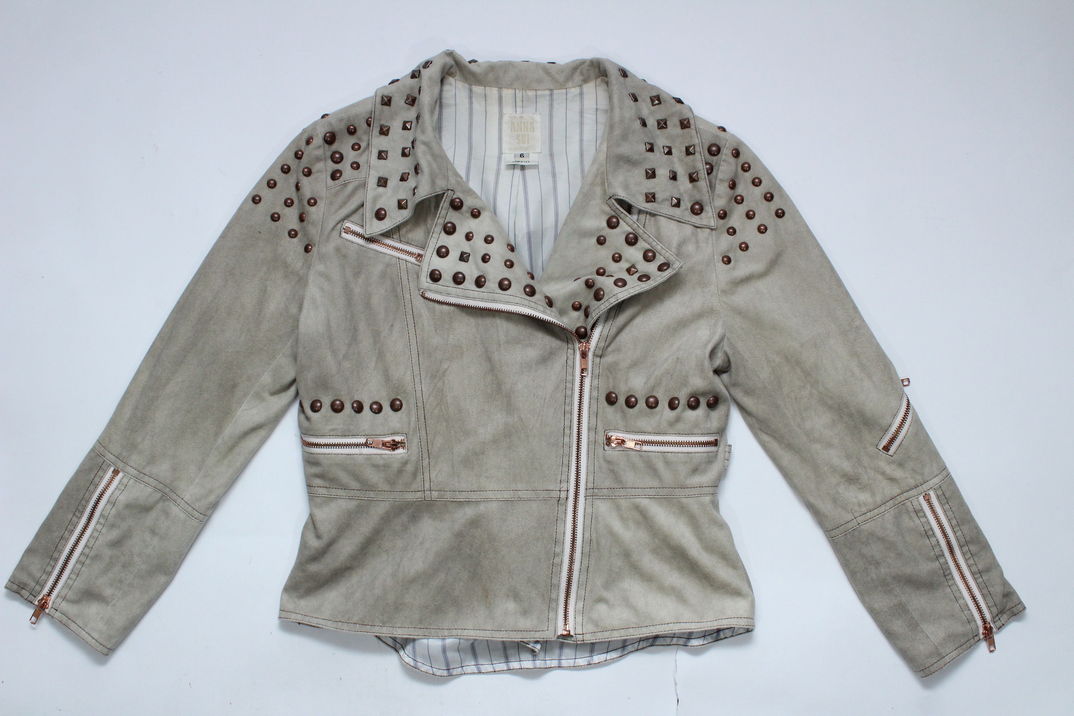 Anna Sui Anna Sui Jacket Womens Size 6 US Made In USA Authentic Size M / US 6-8 / IT 42-44 - 3 Thumbnail