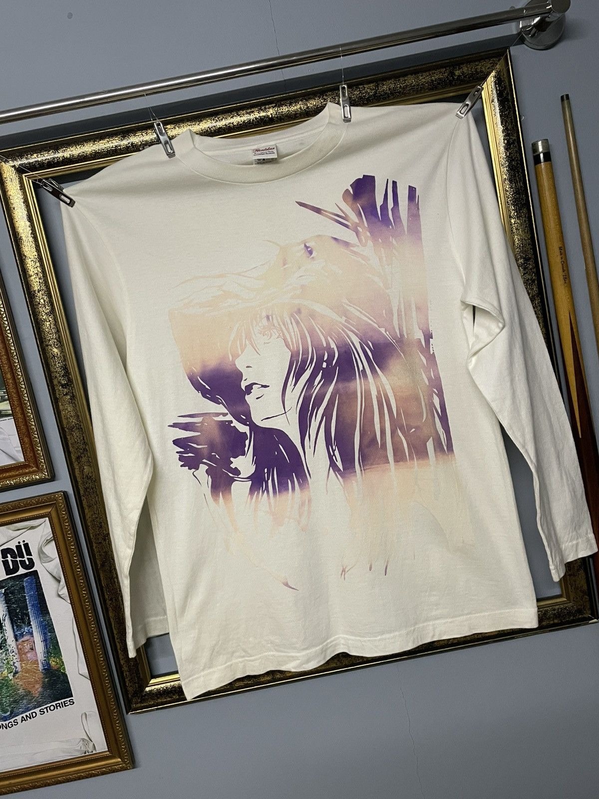 Designer × Japanese Brand × Vintage Vintage 90s Japan Designer Anime Fantasy Longsleeve Tshirt Size US M / EU 48-50 / 2 - 2 Thumbnail