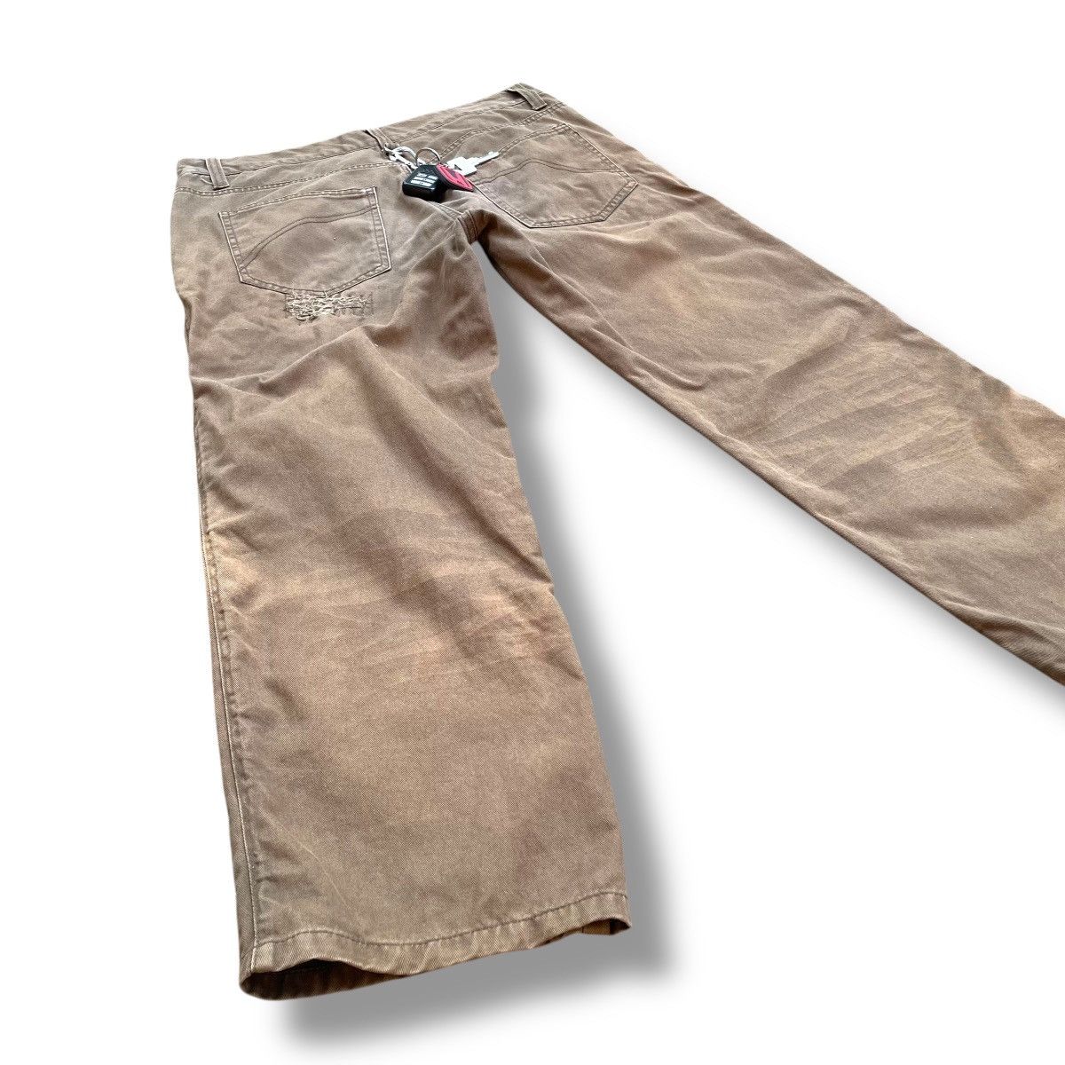 In The Attic × Japanese Brand × Seditionaries 🇯🇵 IN THE ATTIC DISTRESSED DENIM PANTS Size US 31 - 9 Thumbnail