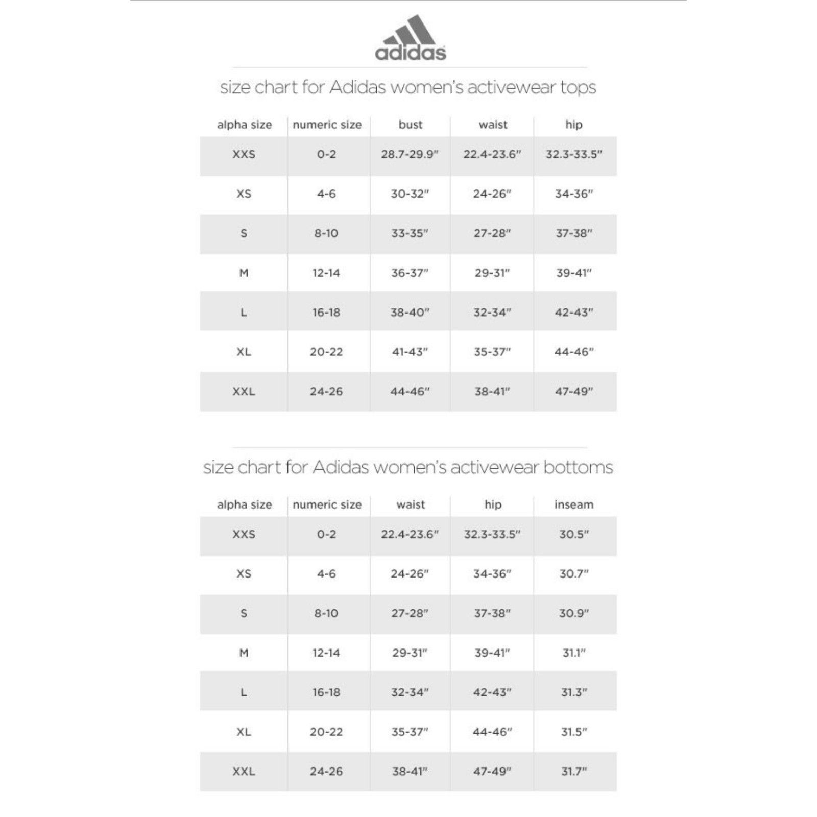 Adidas Adidas - Women's High-Rise Tight Fit Training Leggings - Bla Size 22" - 14 Thumbnail