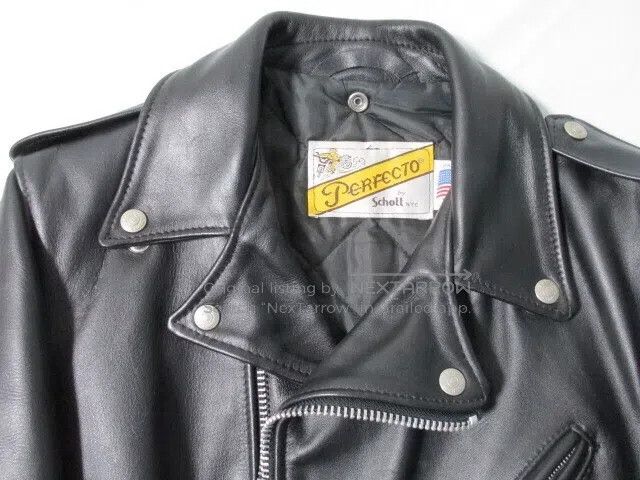 Schott Schott 618 Cable-stayed leather, heavy cowhide Size US S / EU 44-46 / 1 - 3 Thumbnail