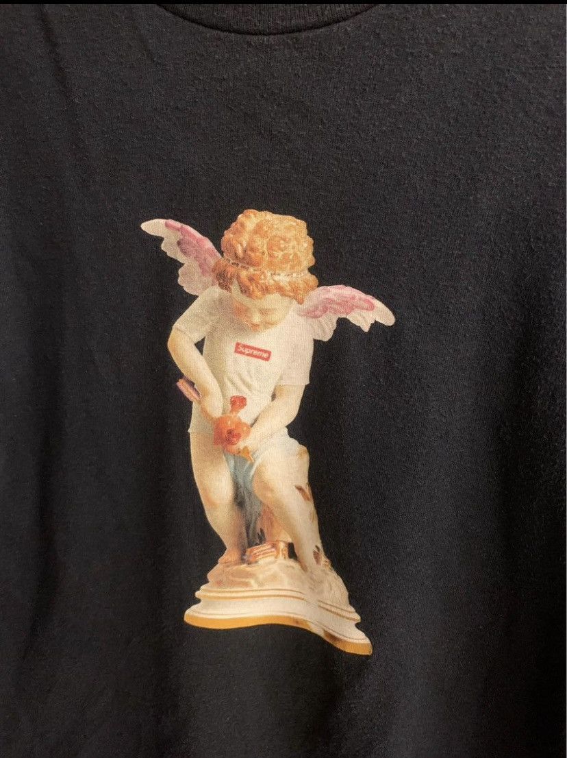 Supreme Used Supreme Cupid Tee Navy Size S Size US S / EU 44-46 / 1 - 2 Thumbnail