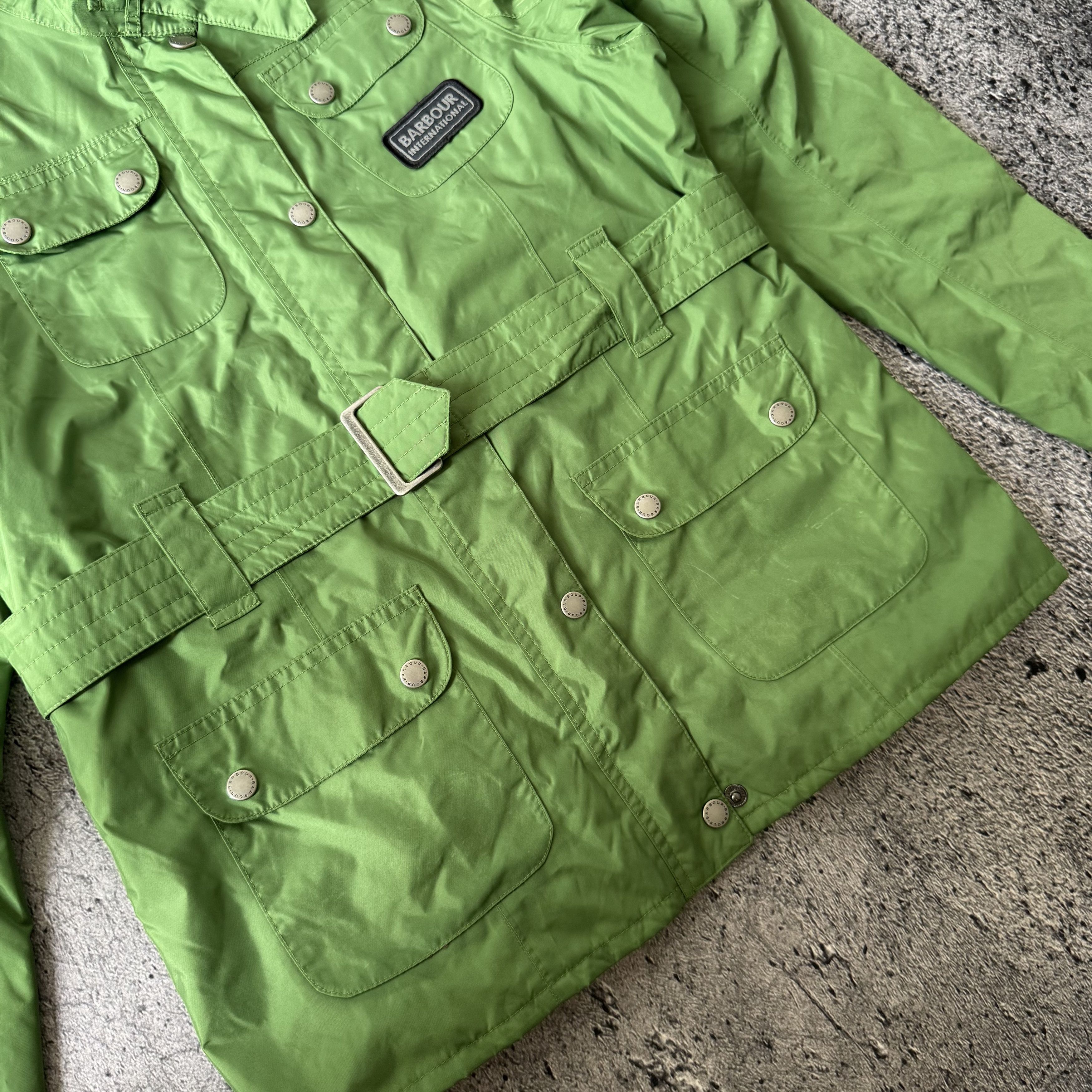 Barbour Barbour International Nylon Biker Jacket Size M / US 6-8 / IT 42-44 - 3 Thumbnail