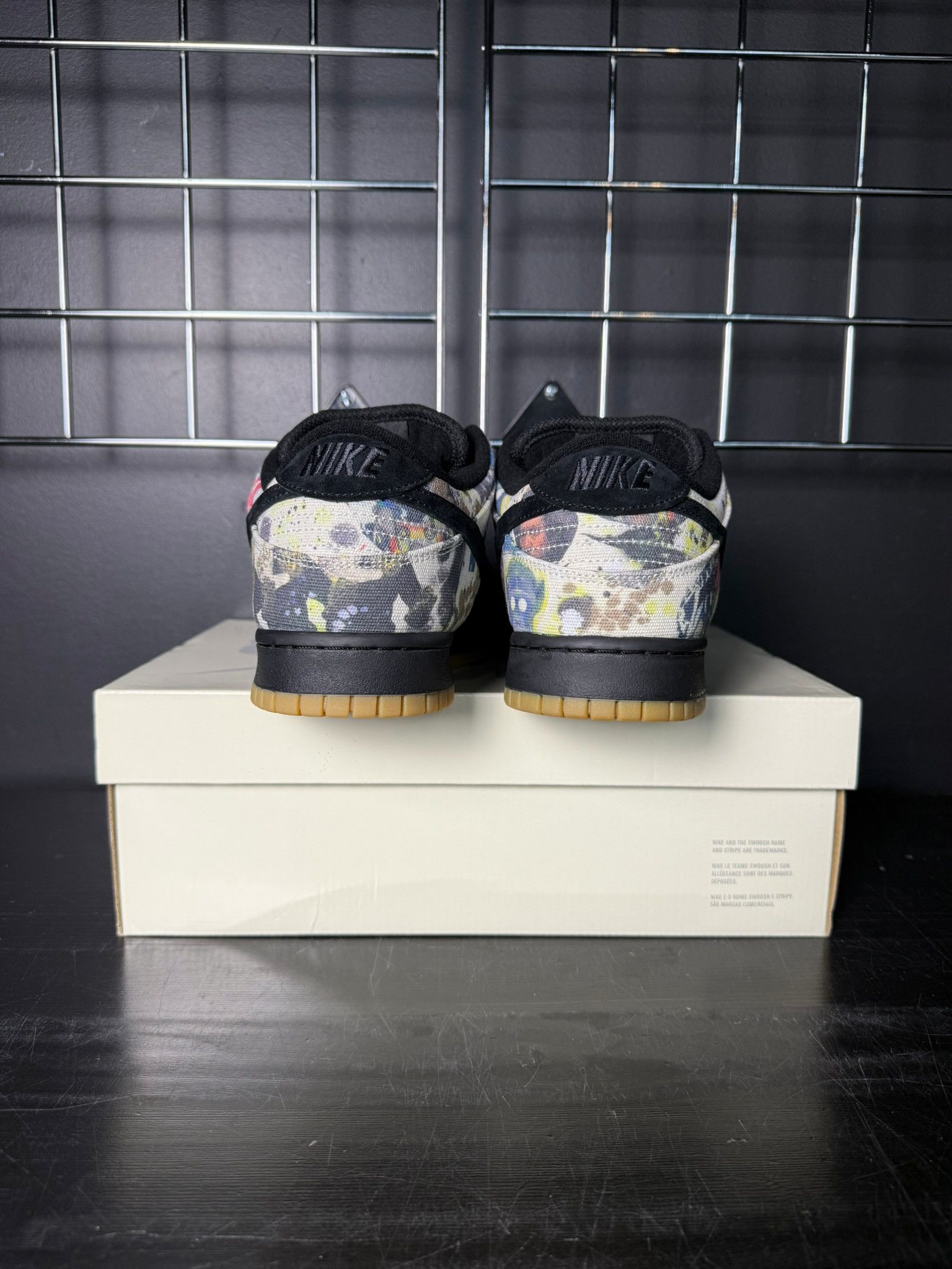Nike Nike SB Dunk Low x Supreme "Rammellzee" Size US 12 / EU 45 - 4 Thumbnail