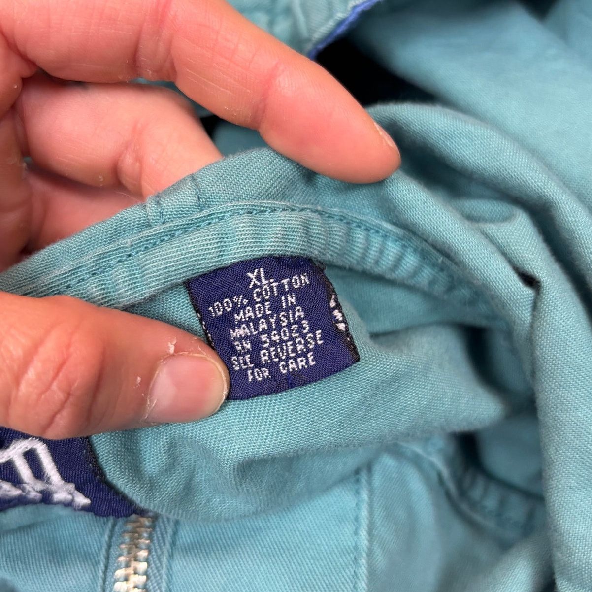 Gap × Vintage Vintage 90s Gap 7/2 Zip Hooded Anorak Windbreaker Jacket XL Size US XL / EU 56 / 4 - 5 Thumbnail