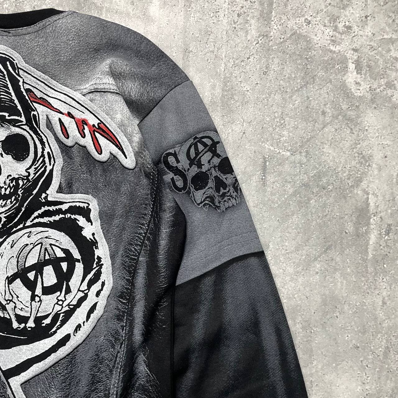 Band Tees NWT Sons Of Anarchy 2017 All Over Print Long Sleeve T Shirt Size US S / EU 44-46 / 1 - 20 Thumbnail