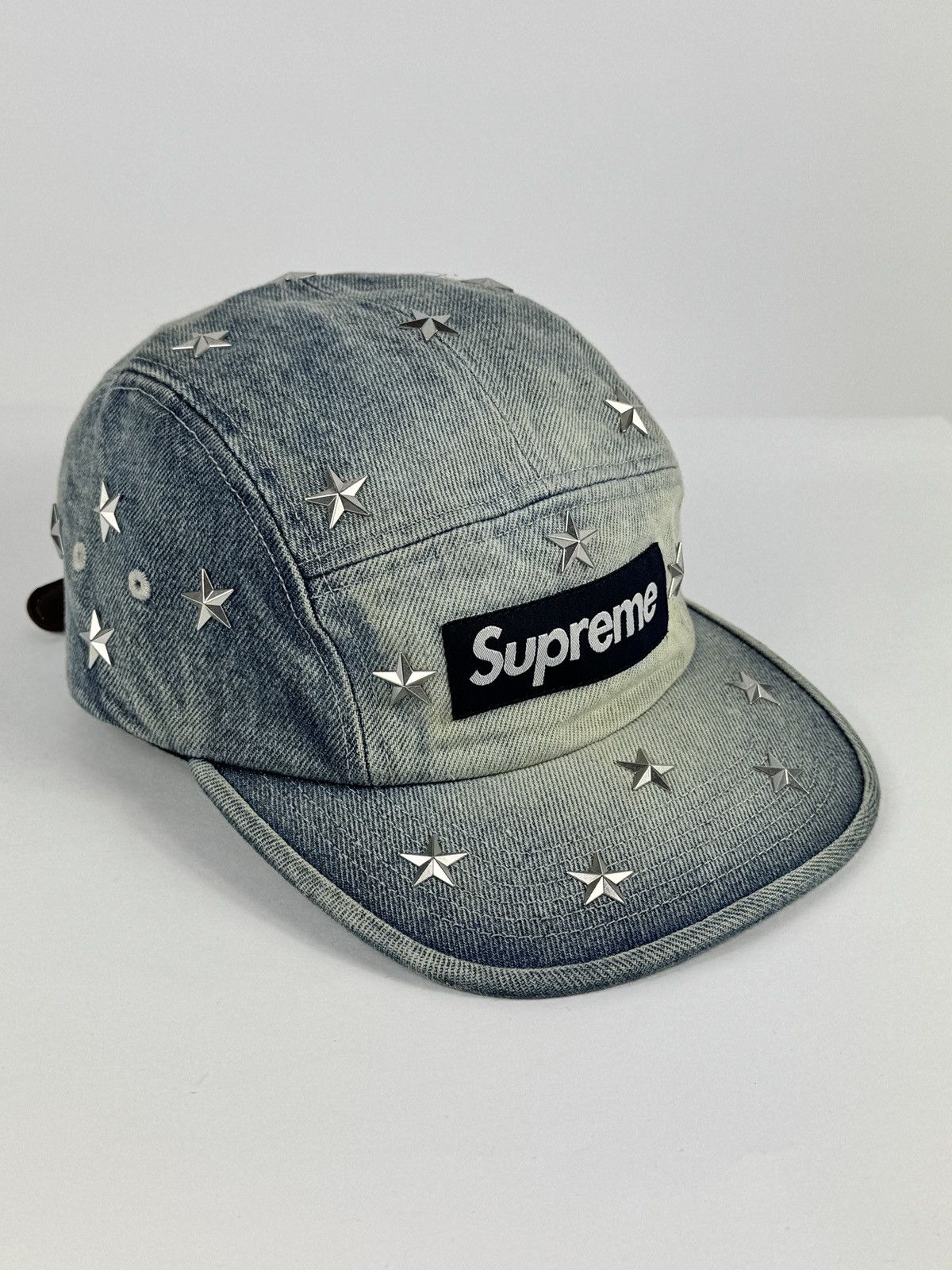 Supreme STAR STUDDED DENIM CAMP CAP Size ONE SIZE - 2 Thumbnail