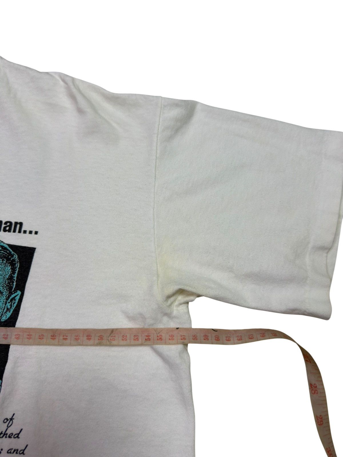 Vintage *RARE* 1991 BIG BANG THEORY EVOLUTION SCIENCE SAINT GOD TEE Size US XL / EU 56 / 4 - 7 Thumbnail