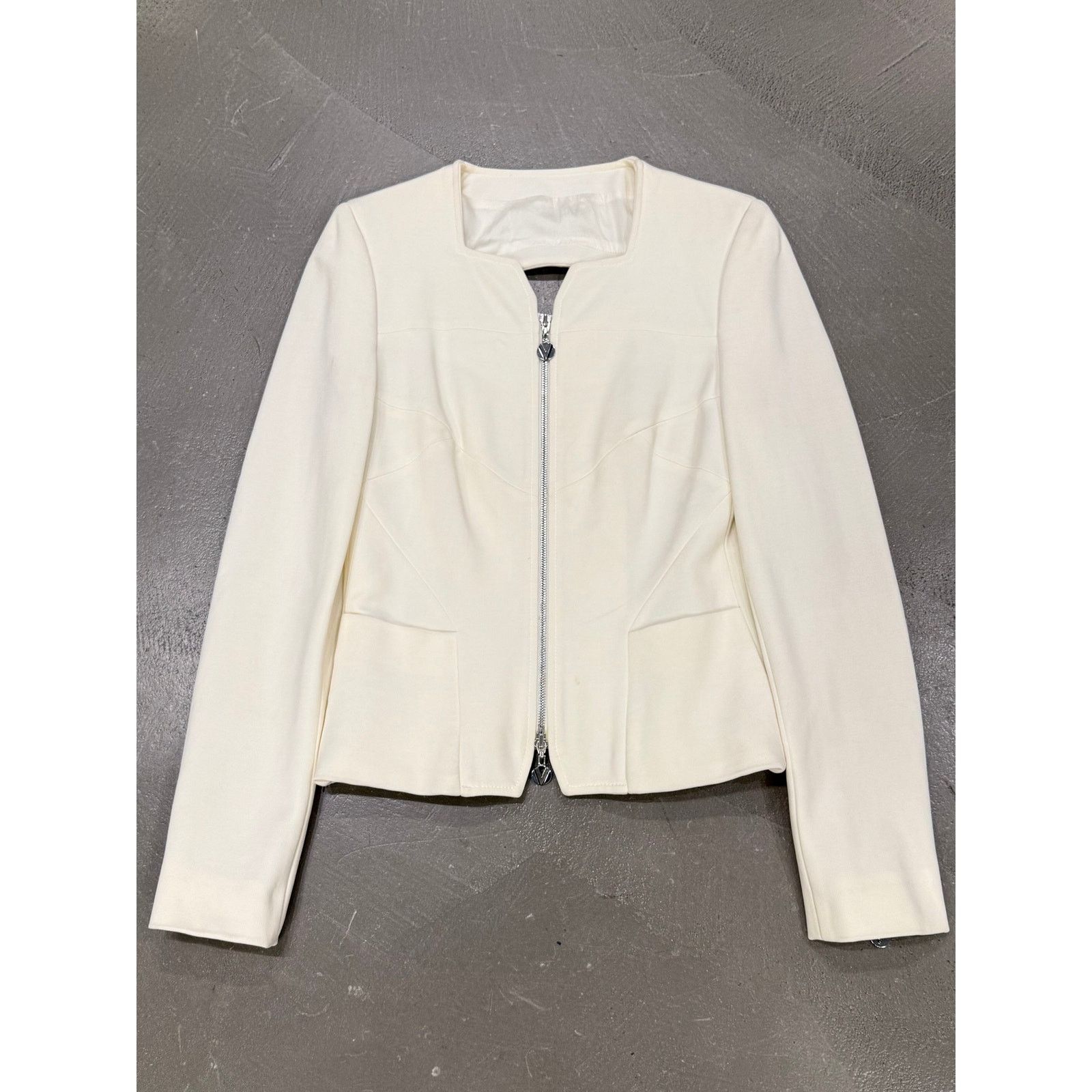Versace 2000s Gianni Versace back zip structured paneled jacket Size M / US 6-8 / IT 42-44 - 1 Thumbnail