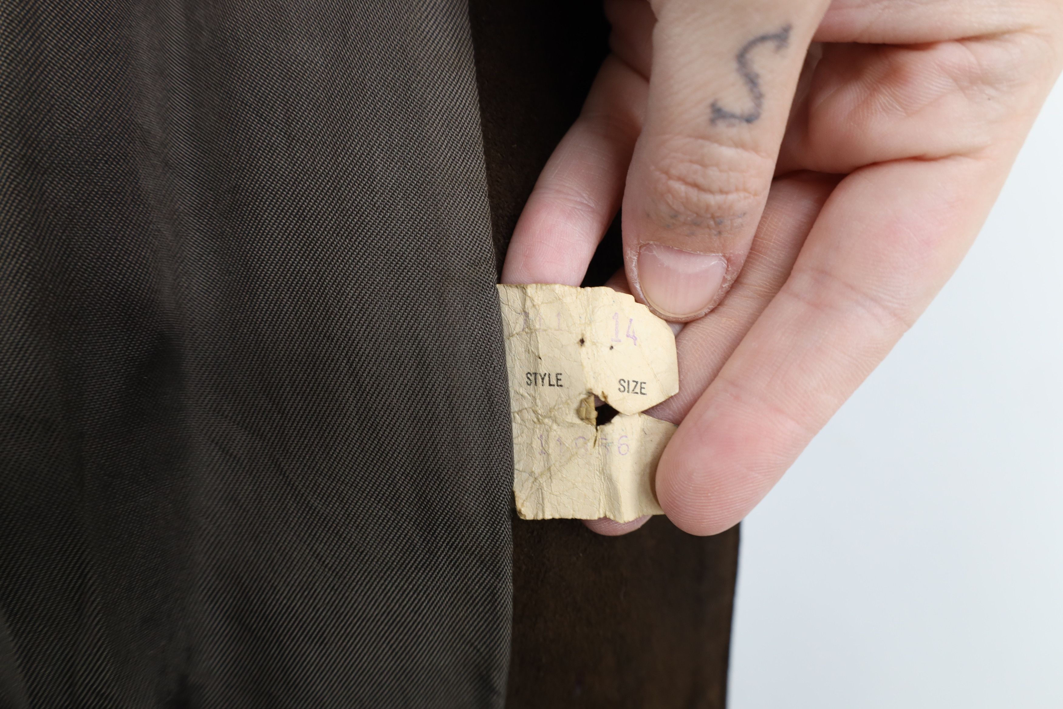 Vintage Vintage 60s 70s Boho Chic Western Suede Leather Jacket Brown Size XL / US 12-14 / IT 48-50 - 12 Thumbnail