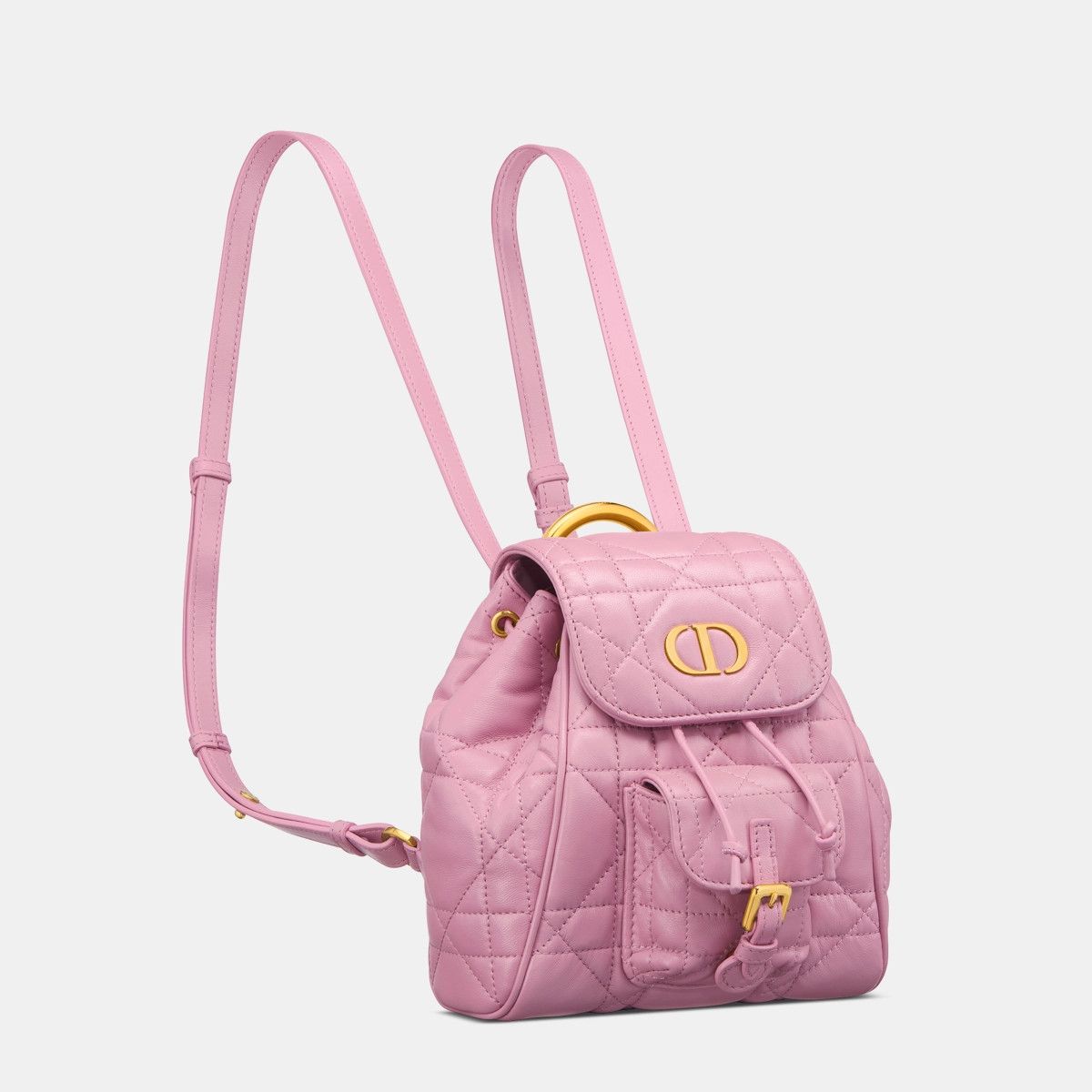 Dior o1bcso1str0226 Size:OS/Small Caro Backpack in Pink Size ONE SIZE - 1 Thumbnail