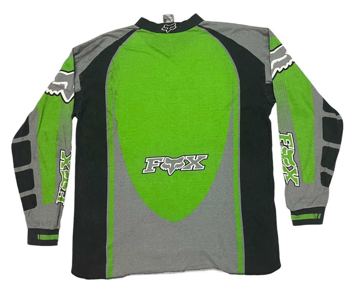 Fox Racing VINTAGE FOX RACING SHIRT GREEN COLOUR RARE Size US L / EU 52-54 / 3 - 3 Thumbnail