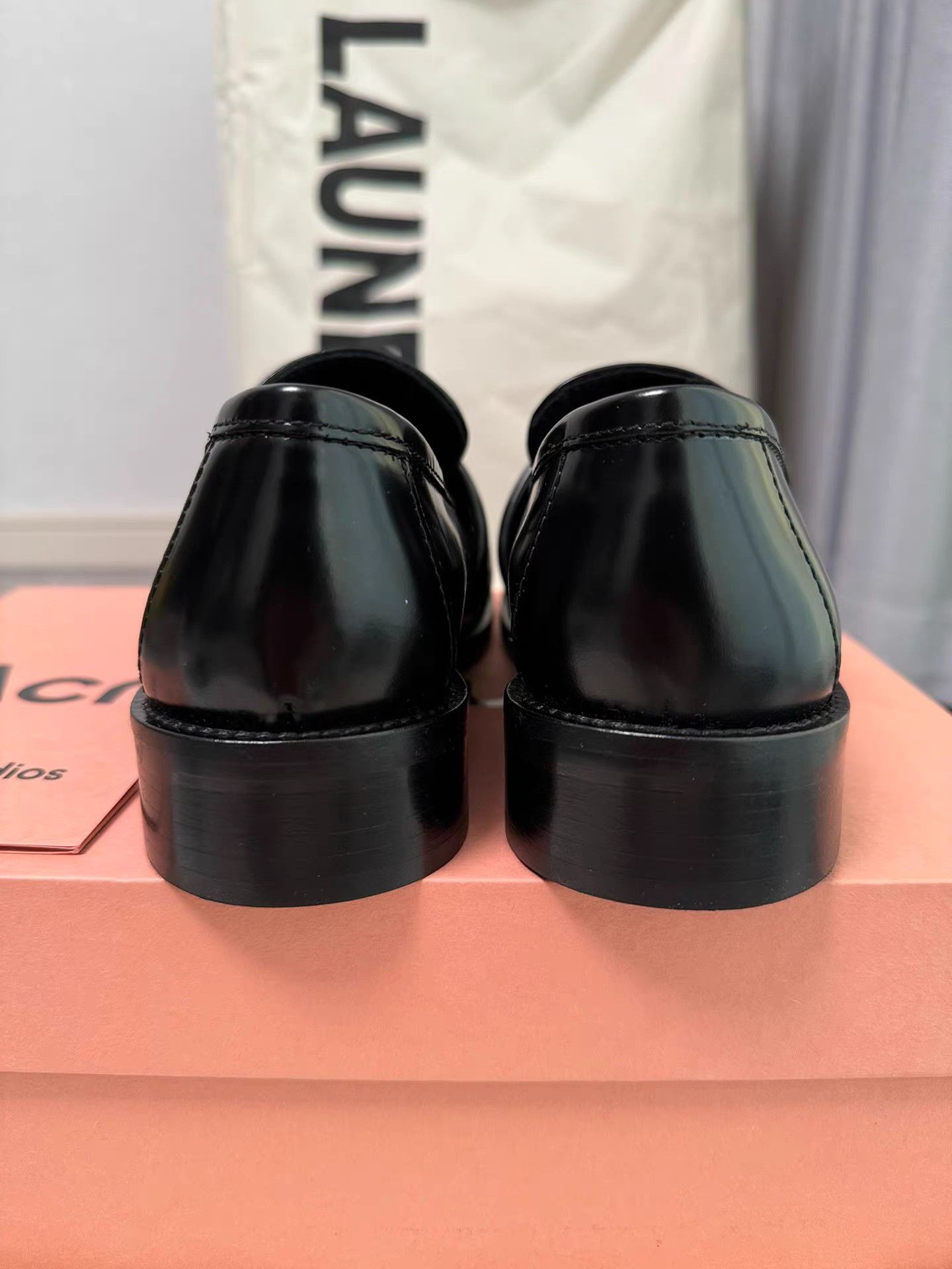 Acne Studios Acne Studios New 1996 Metal Logo Loafers K6 Size US 6 / IT 36 - 4 Thumbnail