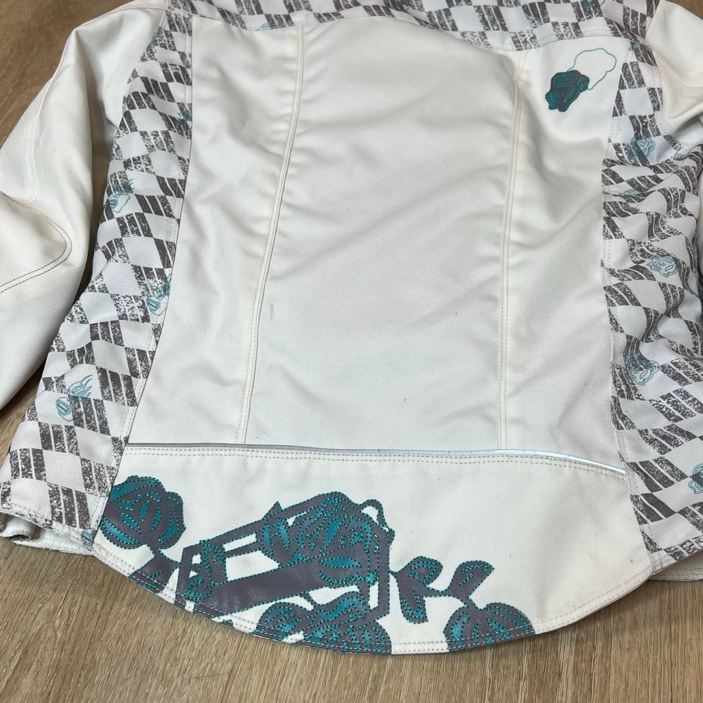Other SHIFT Motorcross Motorcycle Jacket White & Teal Plastic Armo Size S / US 4 / IT 40 - 11 Thumbnail