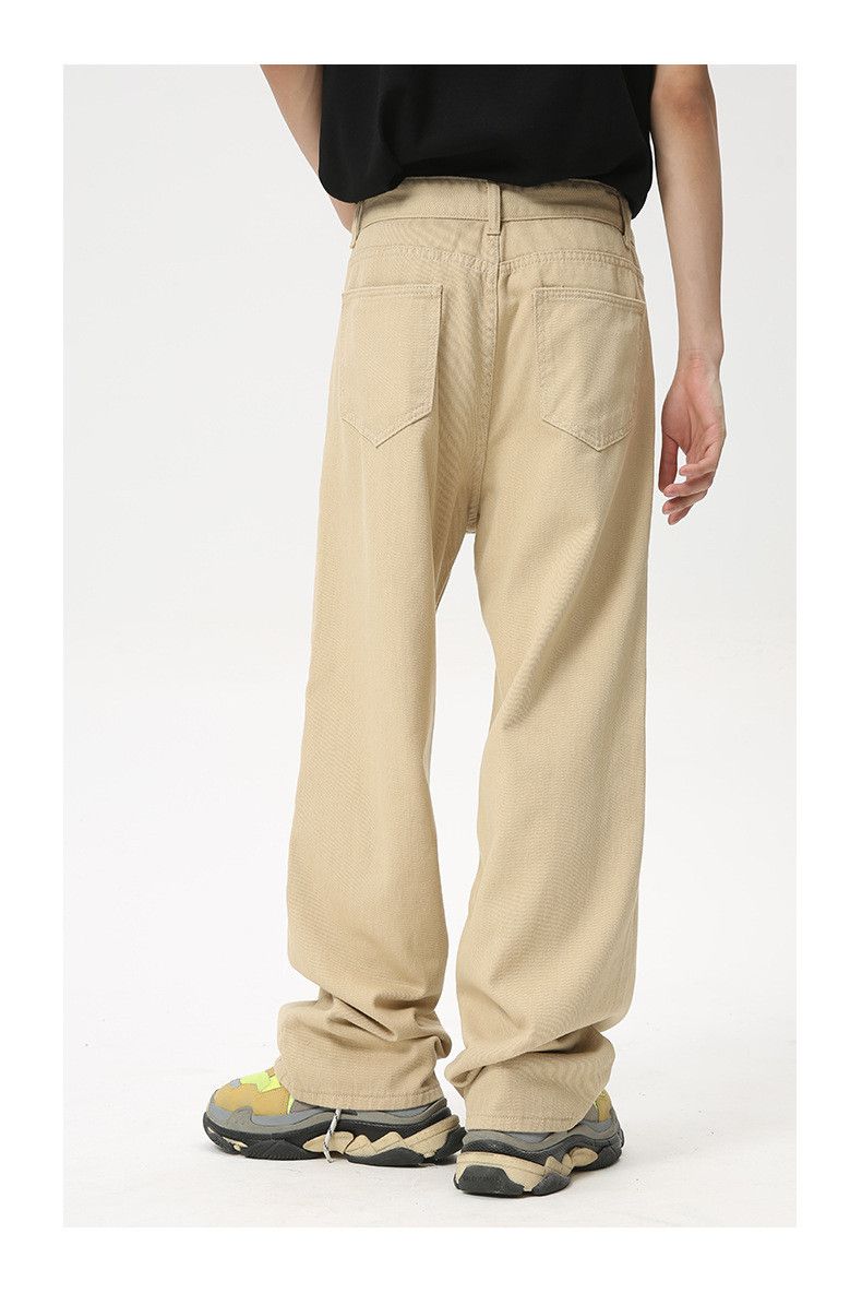 Japanese Brand Vintage khaki washed wide-leg jeans casual y2k Size US 32 / EU 48 - 5 Thumbnail