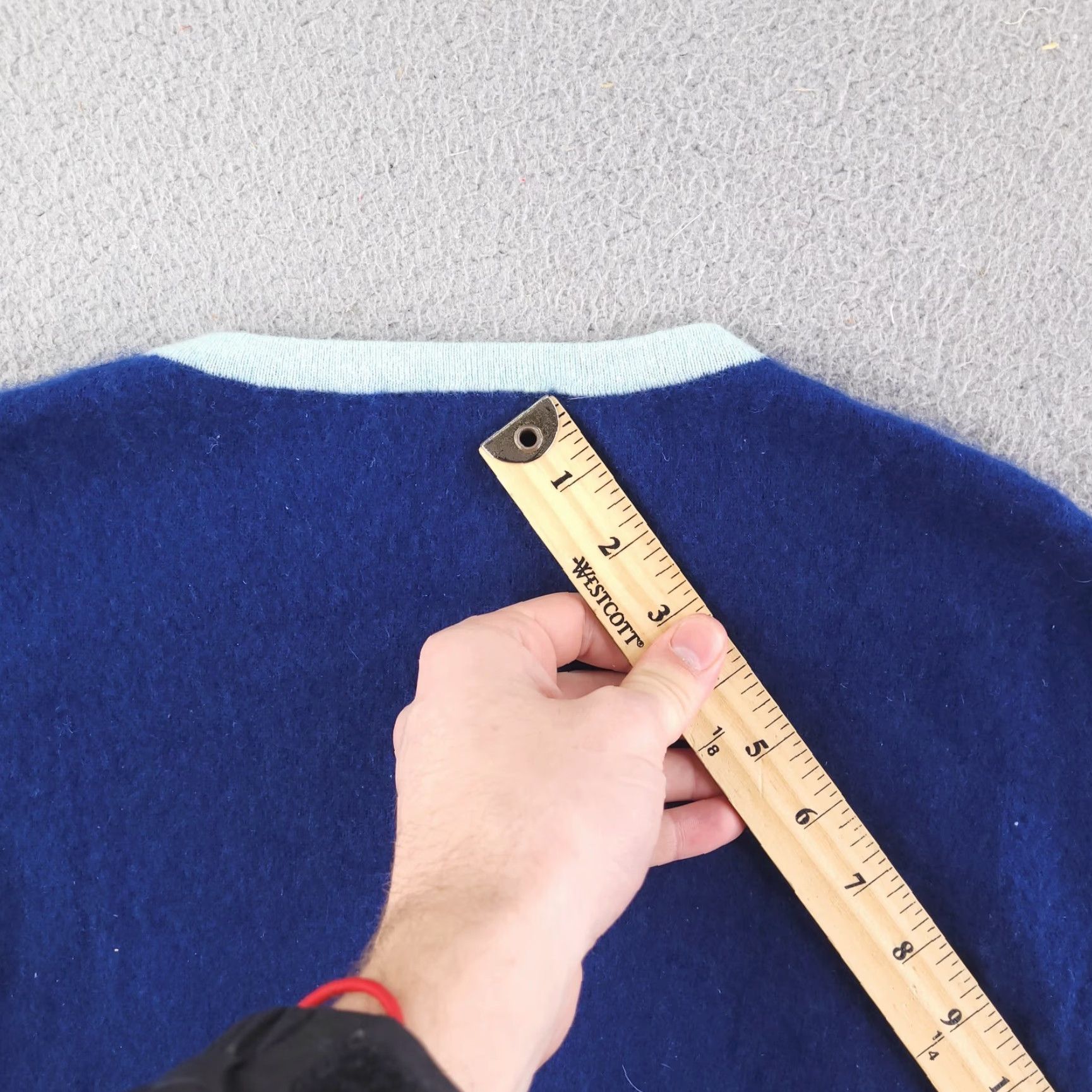 Vintage Sail to Sable Sweater Womens XS Blue 100% Cashmere Pullover Knit Shirt? Size XS / US 0-2 / IT 36-38 - 7 Thumbnail