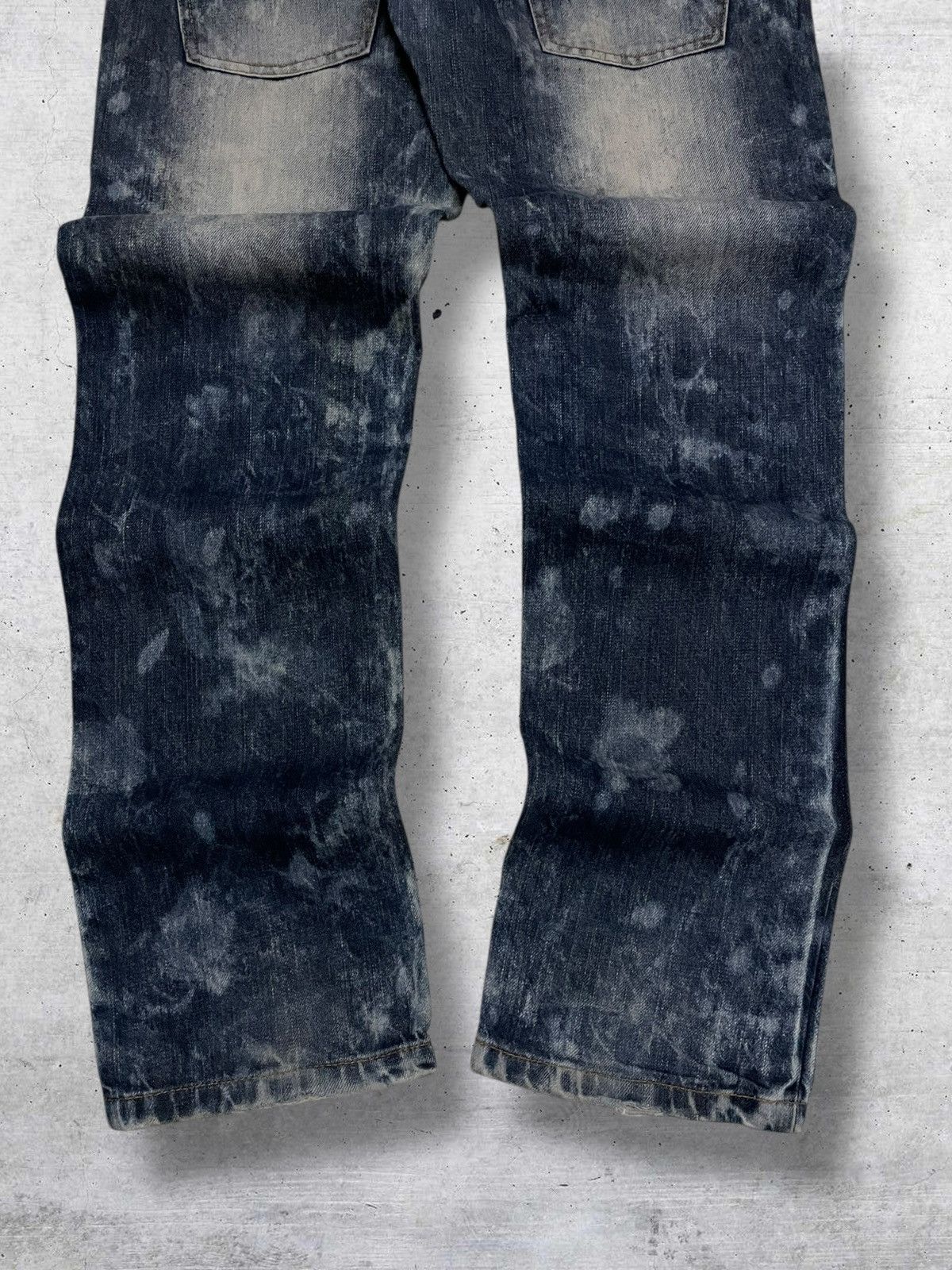 semanticdesign NYLAUS 1990S JAPAN DESIGNER UNDERGROUND DAICOCK PRINT DENIM Size US 29 - 3 Thumbnail